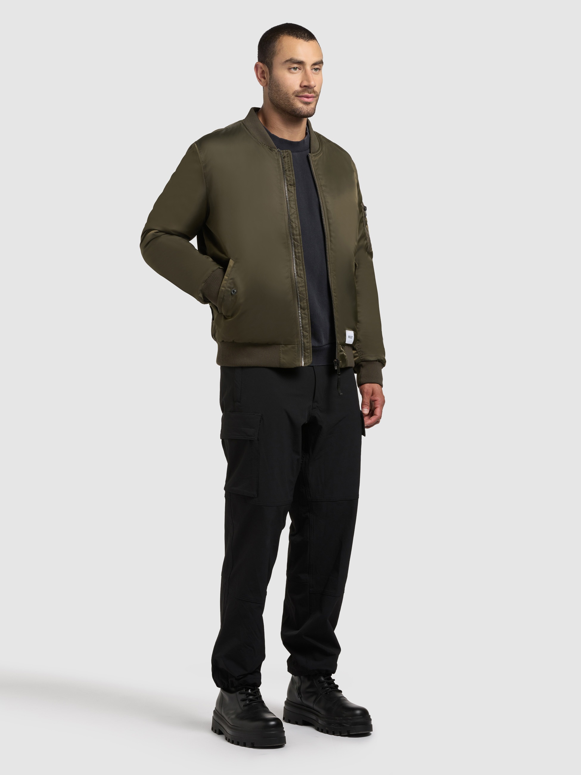 khujo Bomberjacke »ADON« ohne Kapuze