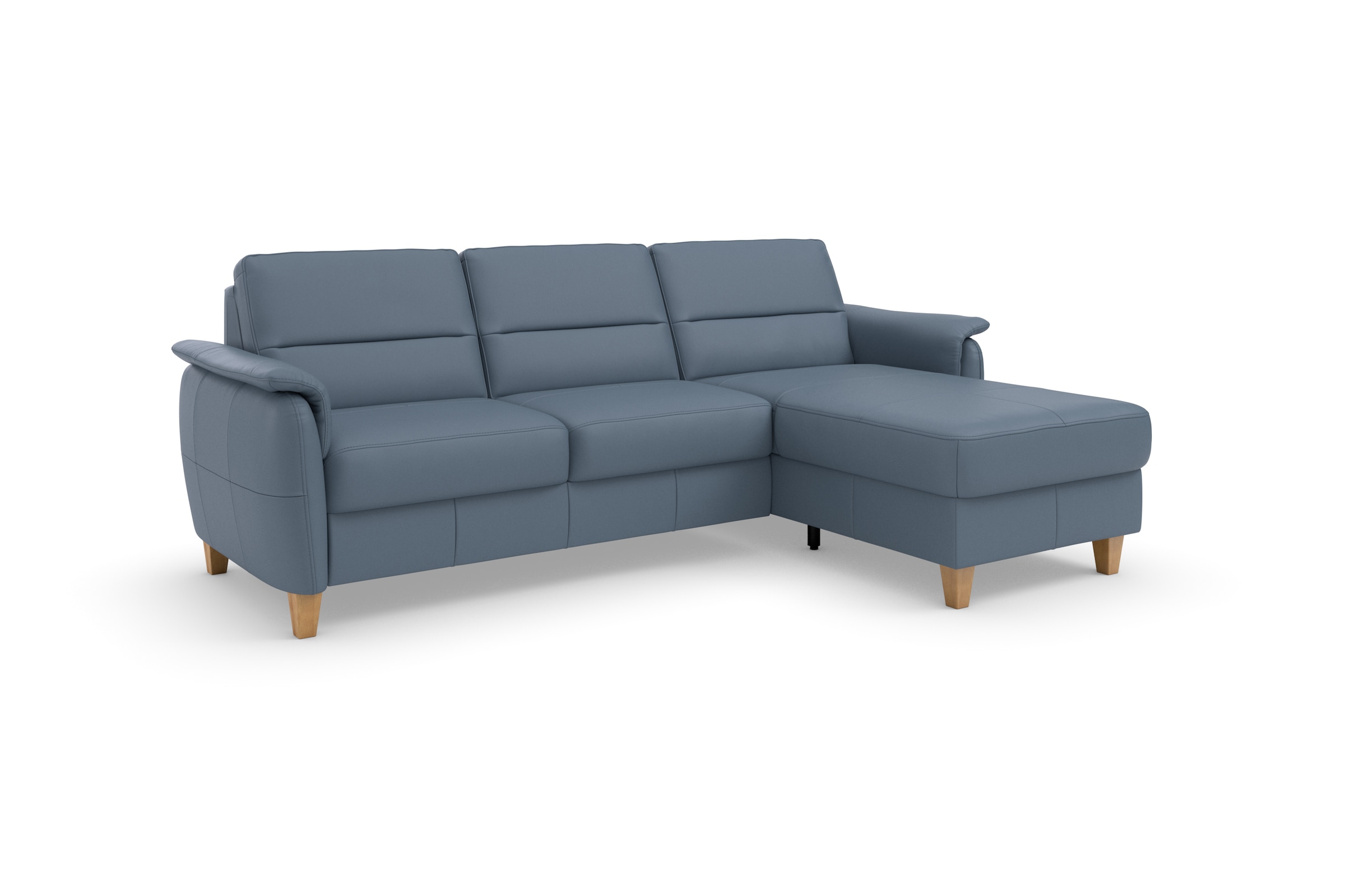 Home affaire Ecksofa »Palmera L-Form«, Federkern, wahlweise mit Bettfunktion und mit/ohne Bettkasten