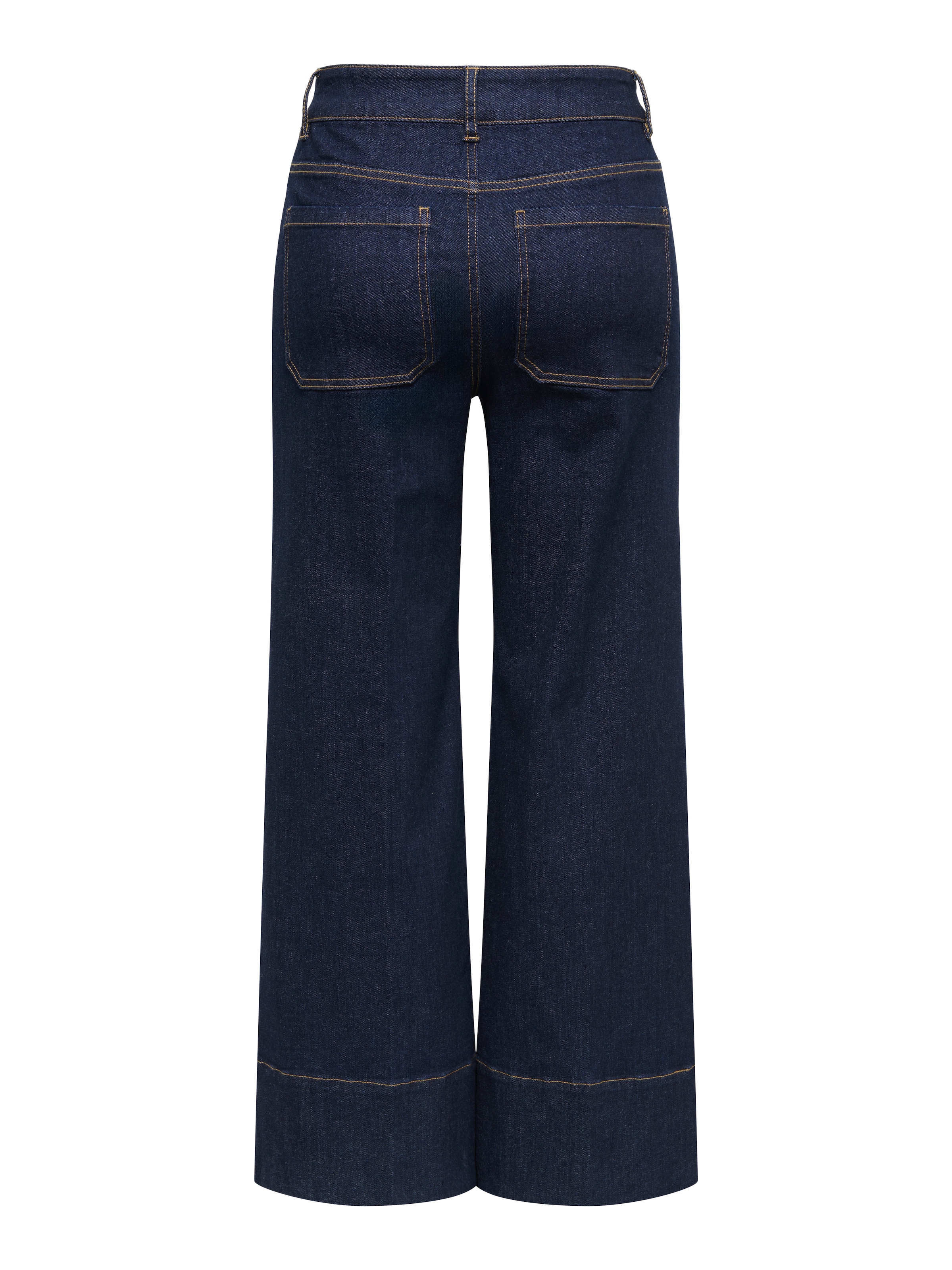 ONLY High-waist-Jeans »ONLMADISON HW DO BT CRP WD DNM GUA85NOOS« Materialmix, High Waist