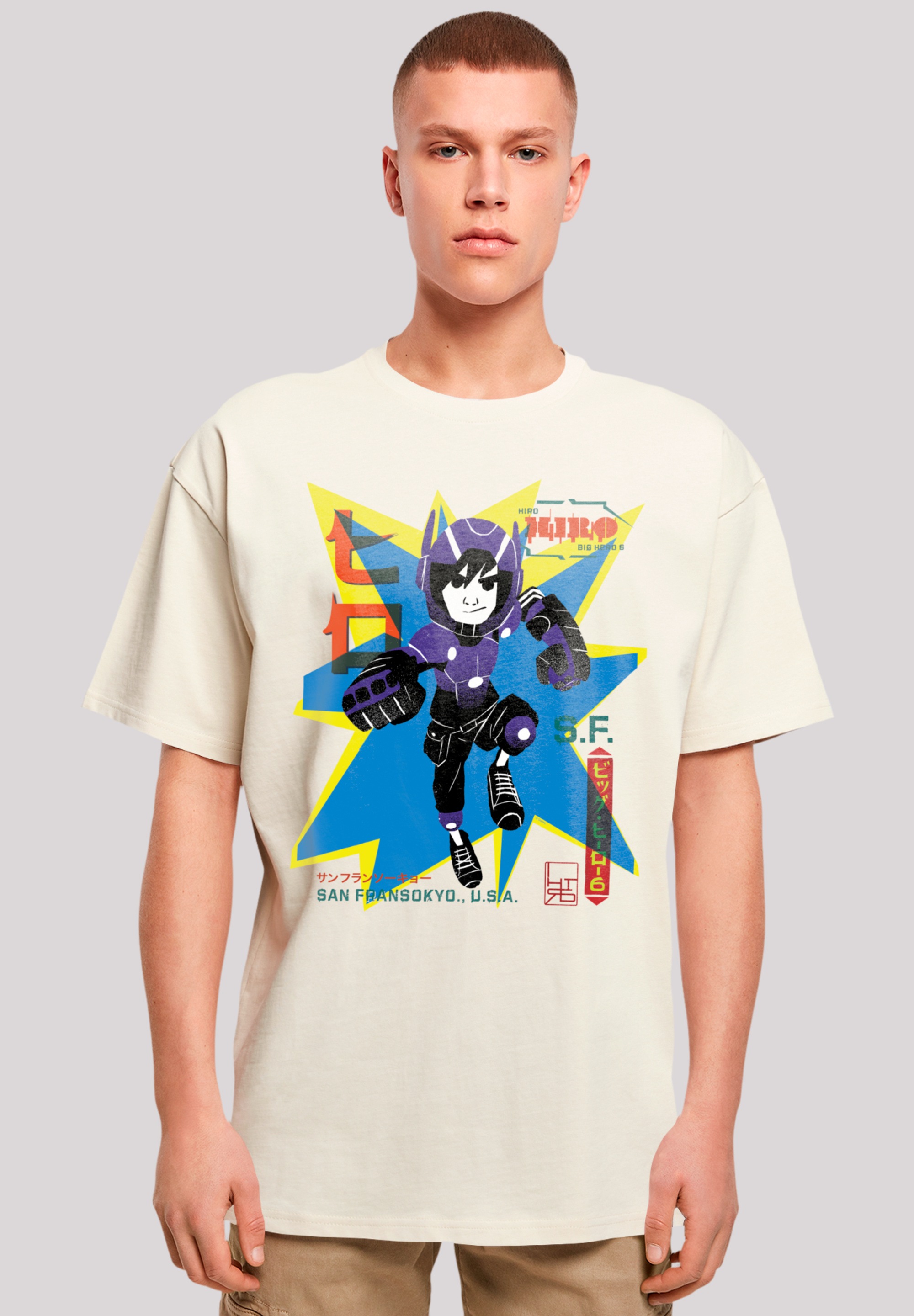 F4NT4STIC T-Shirt "Big Hero 6 Hiro Manga", Premium Qualität günstig online kaufen