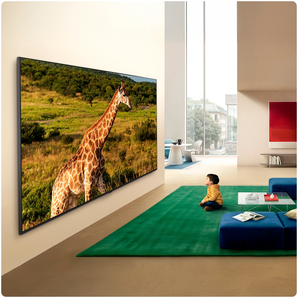 LG QNED-Fernseher »100QNED87B6« 253 cm/100 ″ Smart-TV