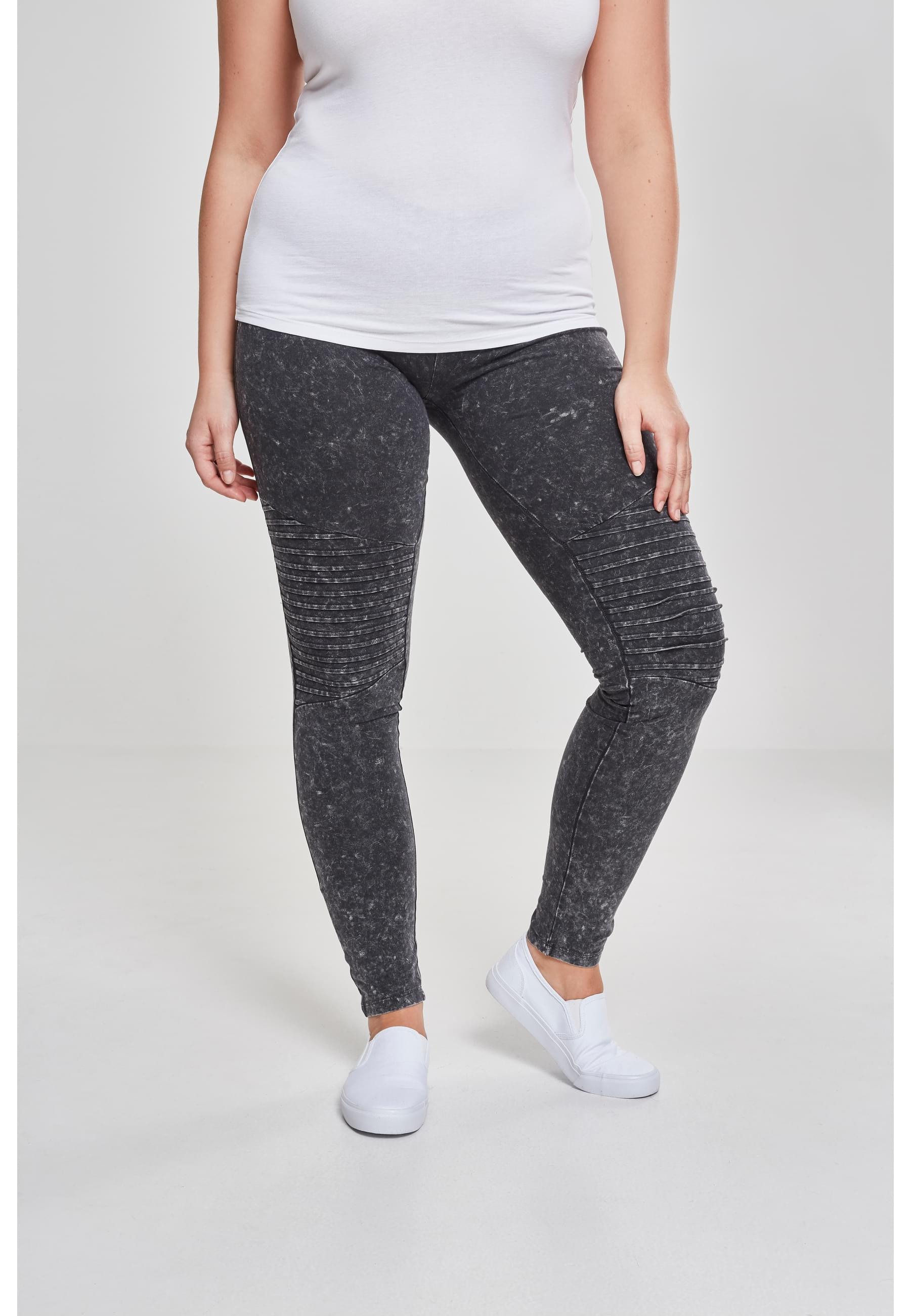 URBAN CLASSICS Leggings »Urban Classics Damen Ladies Denim Jersey Leggings«
