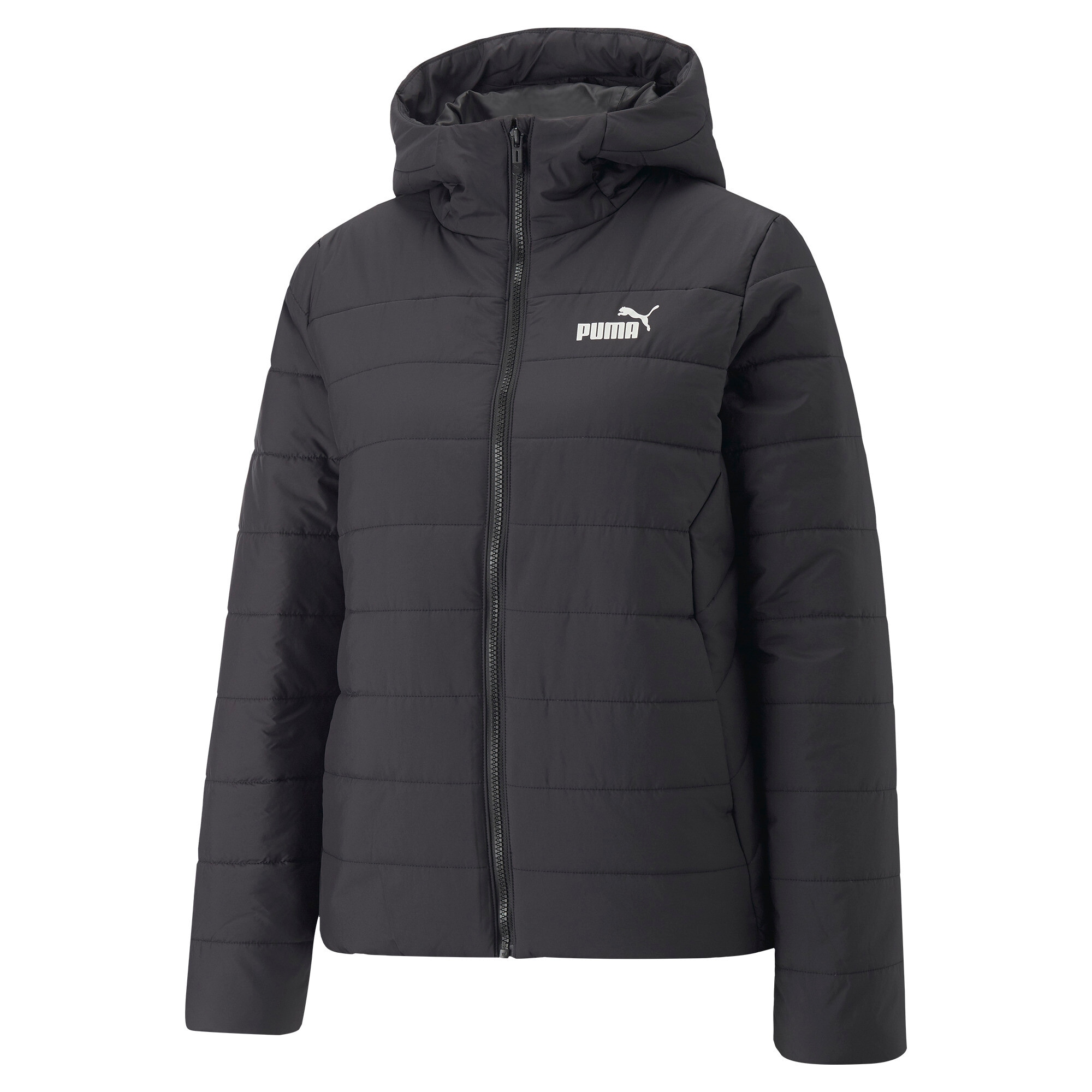 PUMA Winterjacke »ESS HOODED PADDED JACKET«, mit Kapuze