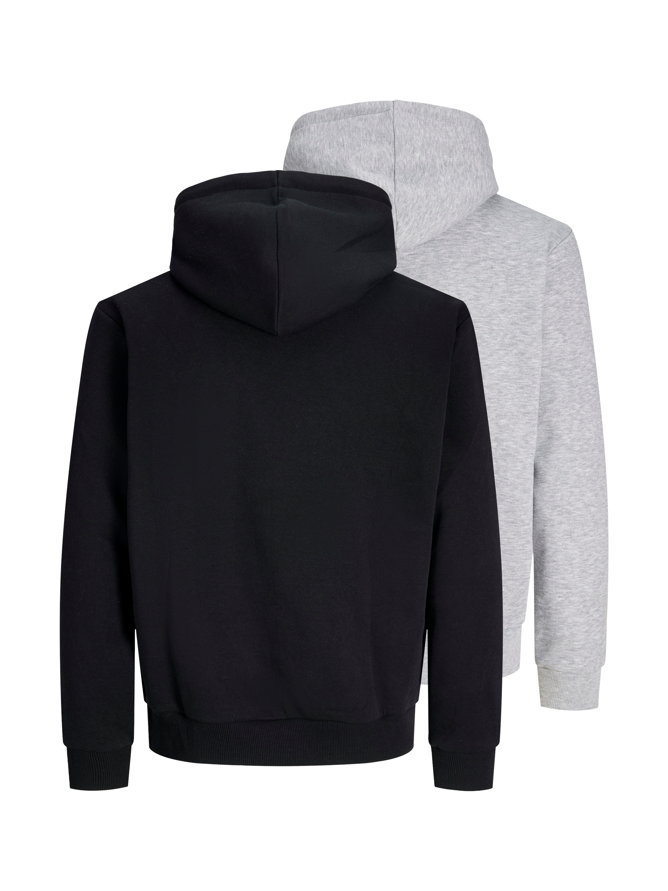 Jack & Jones Kapuzensweatshirt »JJEBRADLEY SWEAT HOOD 2PK MP«, 2 Materialmix, relaxed fit
