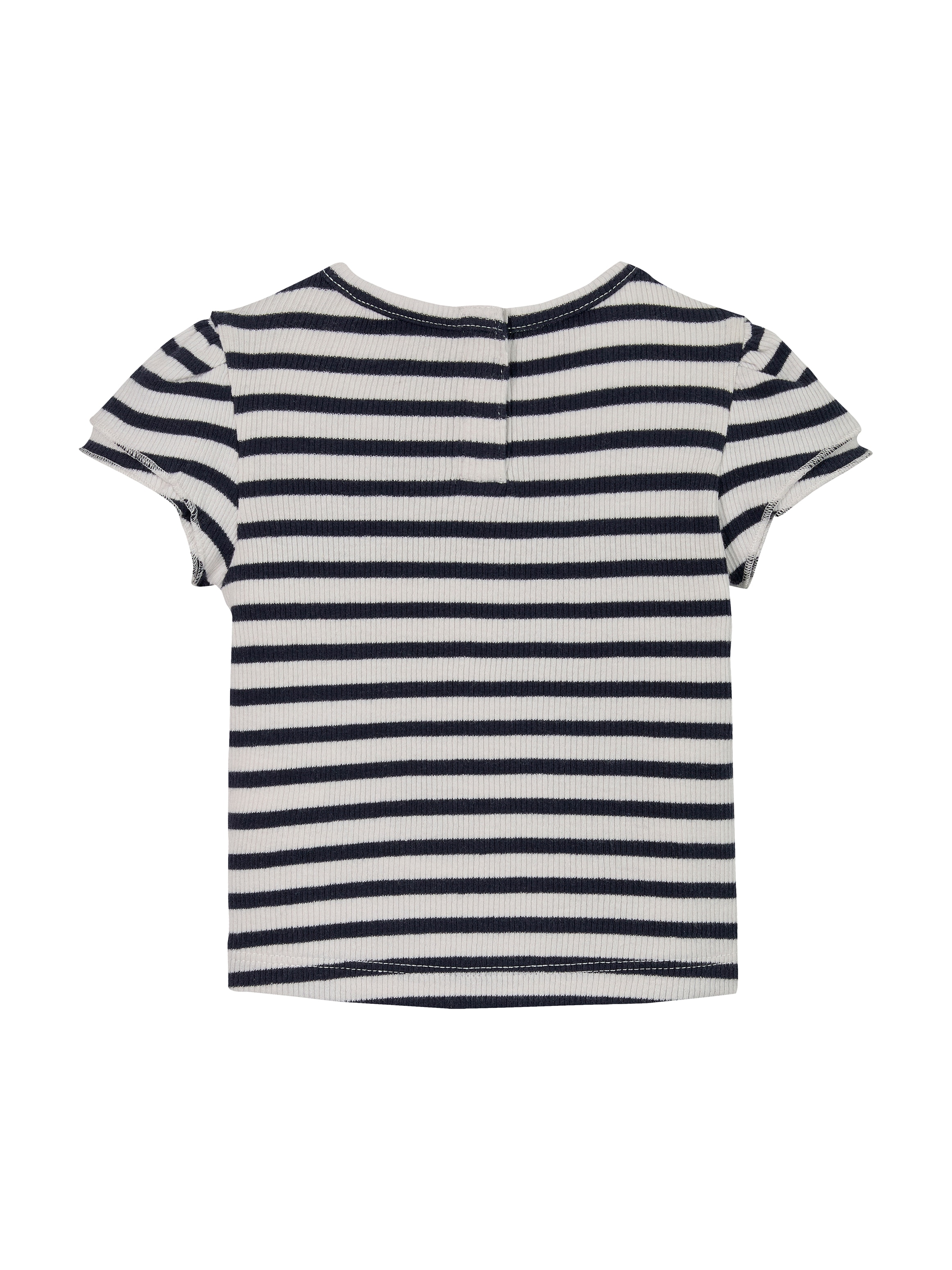 Tommy Hilfiger T-Shirt »STRIPED RIB TEE SS«, mit Streifenmuster