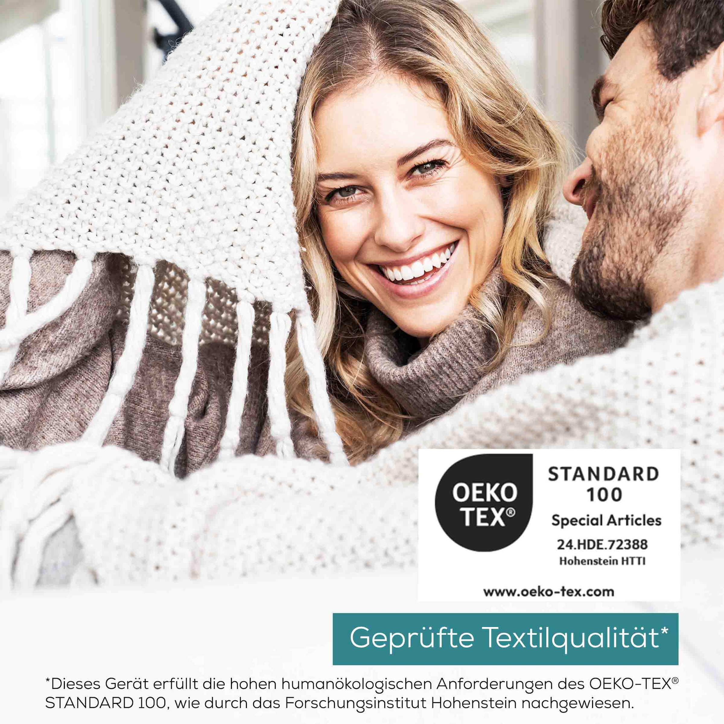 BEURER Heizkissen »HK 123 XXL, extra großes Format mit 60 x 30 cm für großflächige Wärme«, 3 Temperaturstufen, maschinenwaschbar, Sicherheitsabschaltung