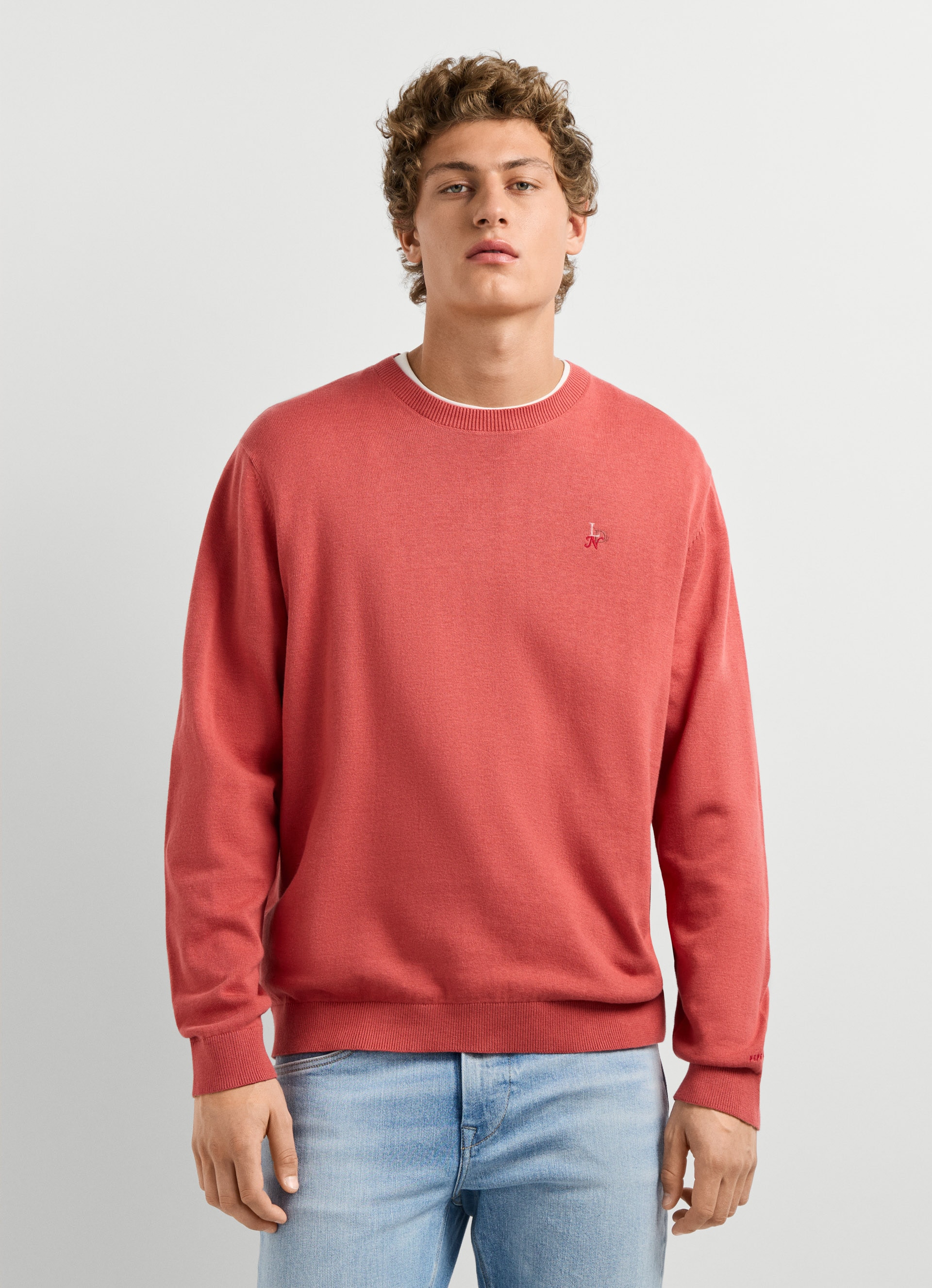 Pepe Jeans "DANIELS" mit gestickten Details, Baumwolle