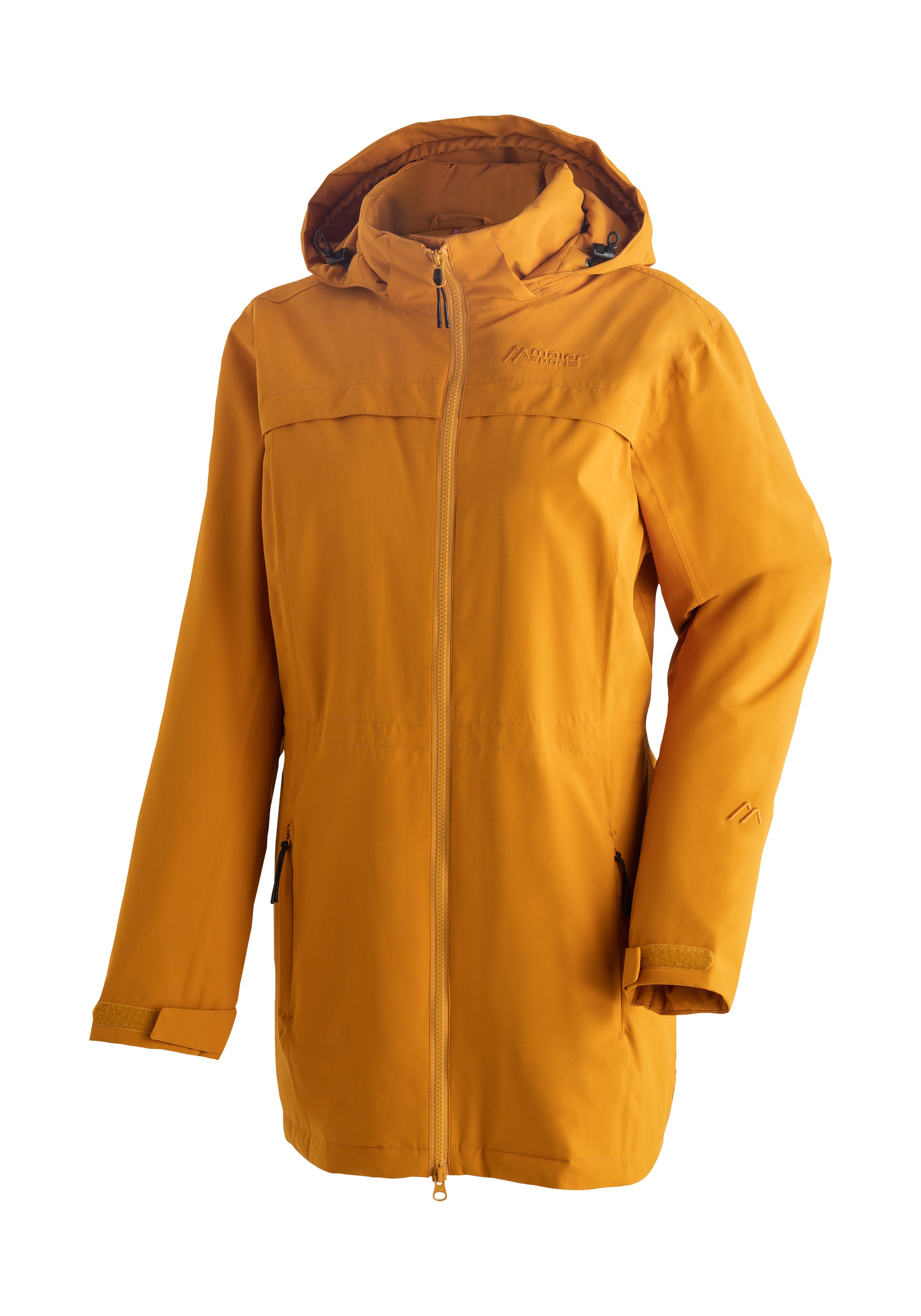 Maier Sports Outdoorjacke "Liselotte", Damen Mantel, atmungsaktiv wasserdicht, wattierte Jacke mit Kapuze