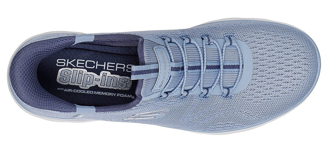 Skechers Slip-On Sneaker »SUMMITS«, Freizeitschuh mit Slip-ins