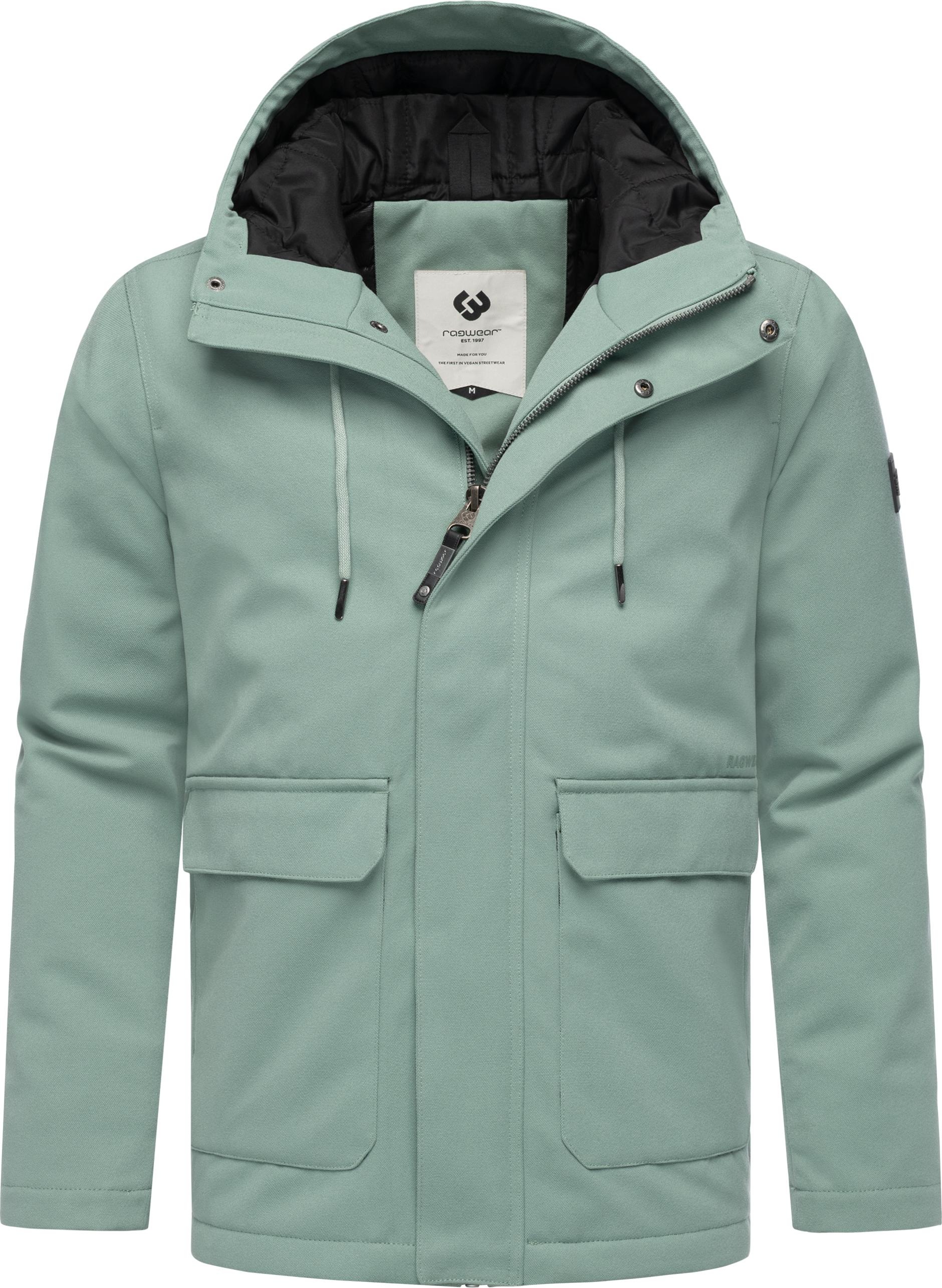 Ragwear Winterjacke »Mr Them«, mit Kapuze, stylische Herren Outdoorjacke mit großer Kapuze