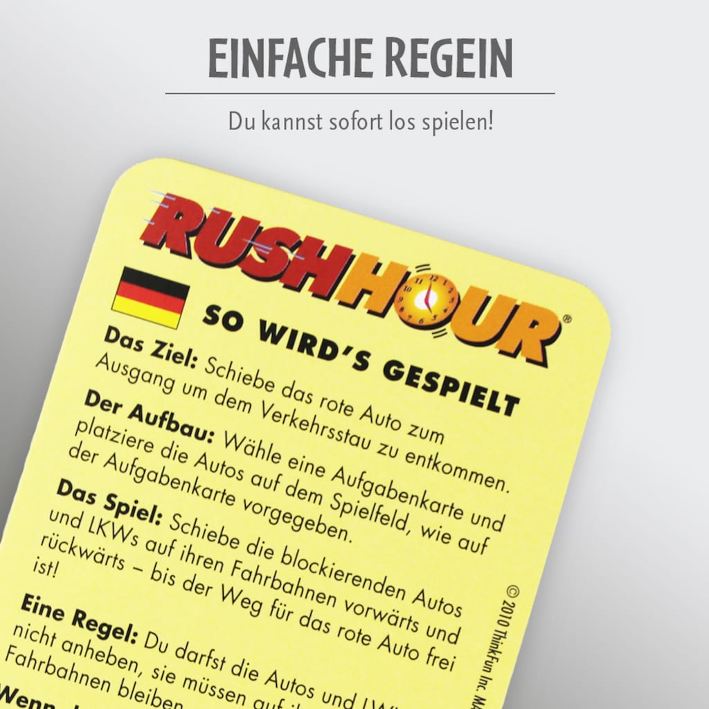 Thinkfun® Spiel »Rush Hour - Das geniale Stauspiel«