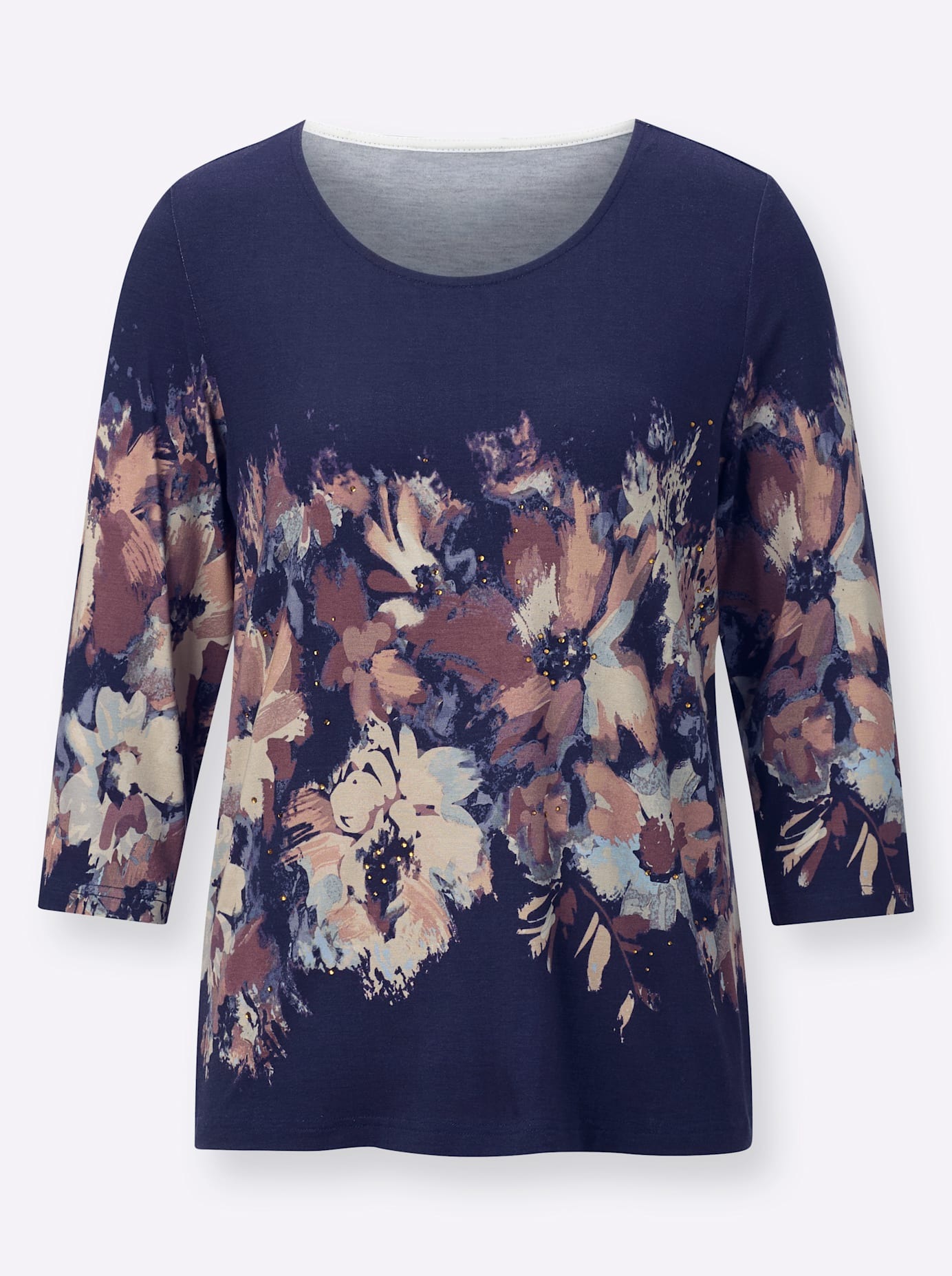 creation L 3/4-Arm-Shirt »Druck-Shirt«, (1 tlg.)