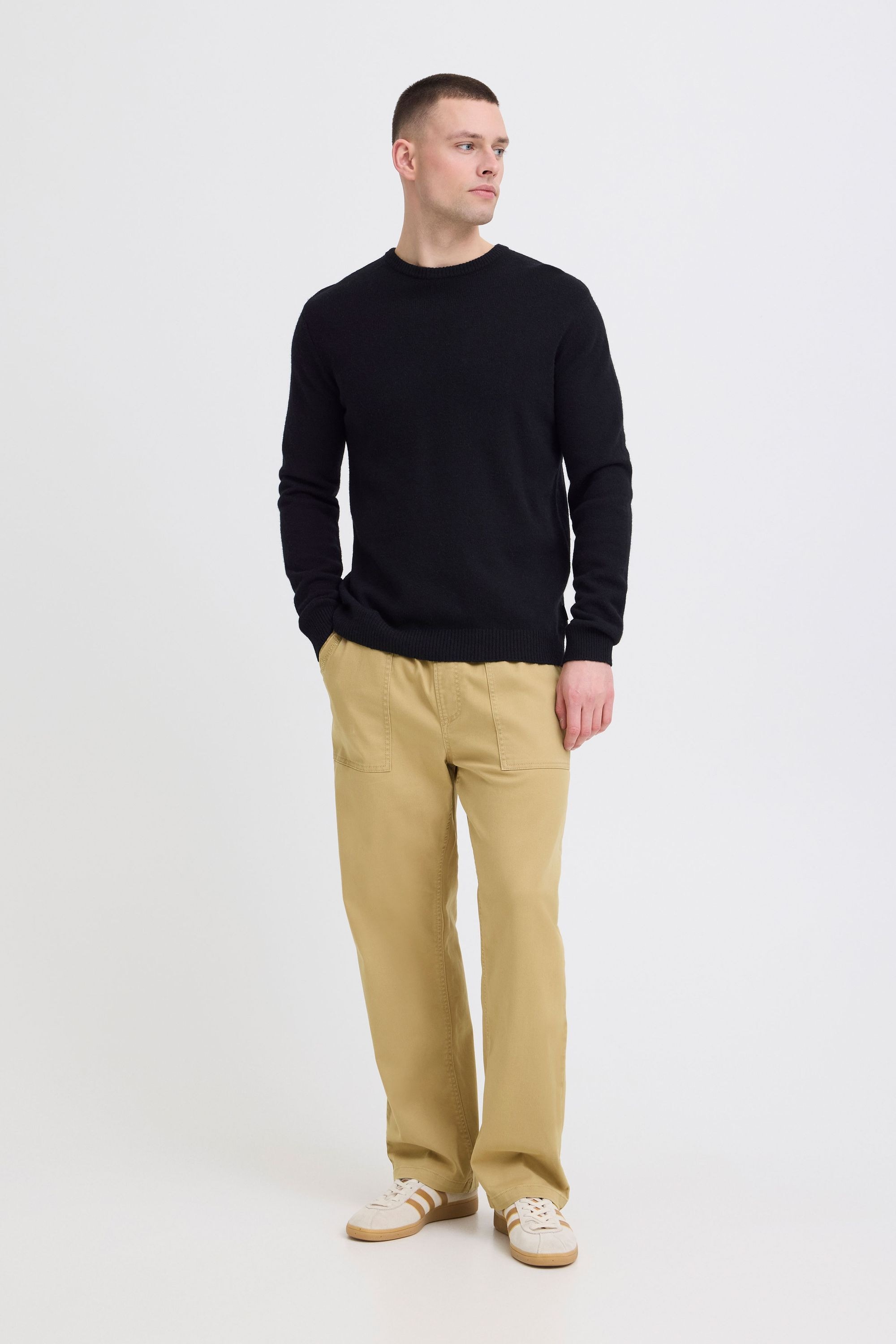 Blend Chinohose »BHSun«  Bequeme Chinohose mit elastischem Bund und Kordel