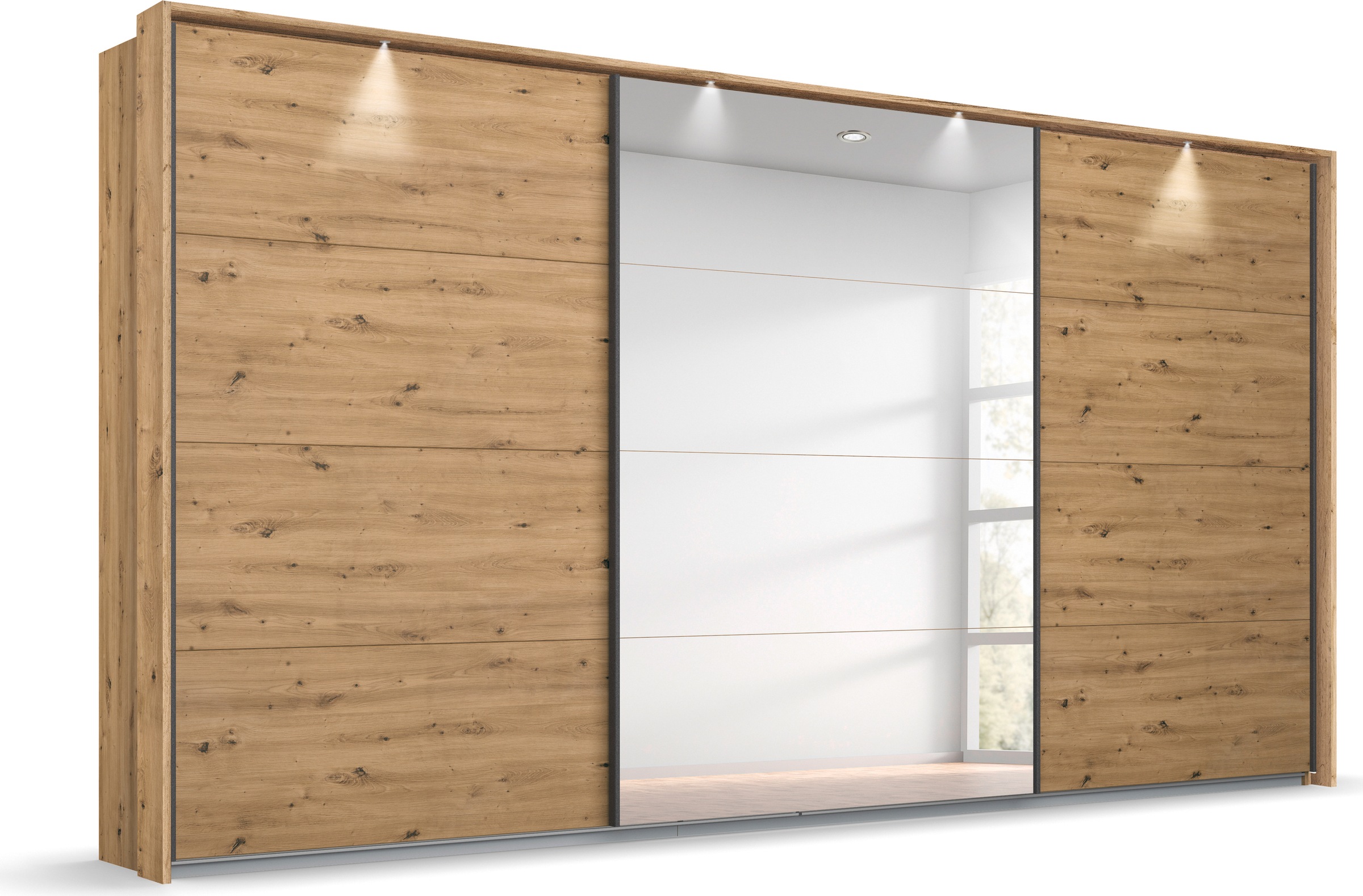 rauch Schwebetürenschrank "Kleiderschrank Schrank Garderobe OTELI inkl. 3 I günstig online kaufen