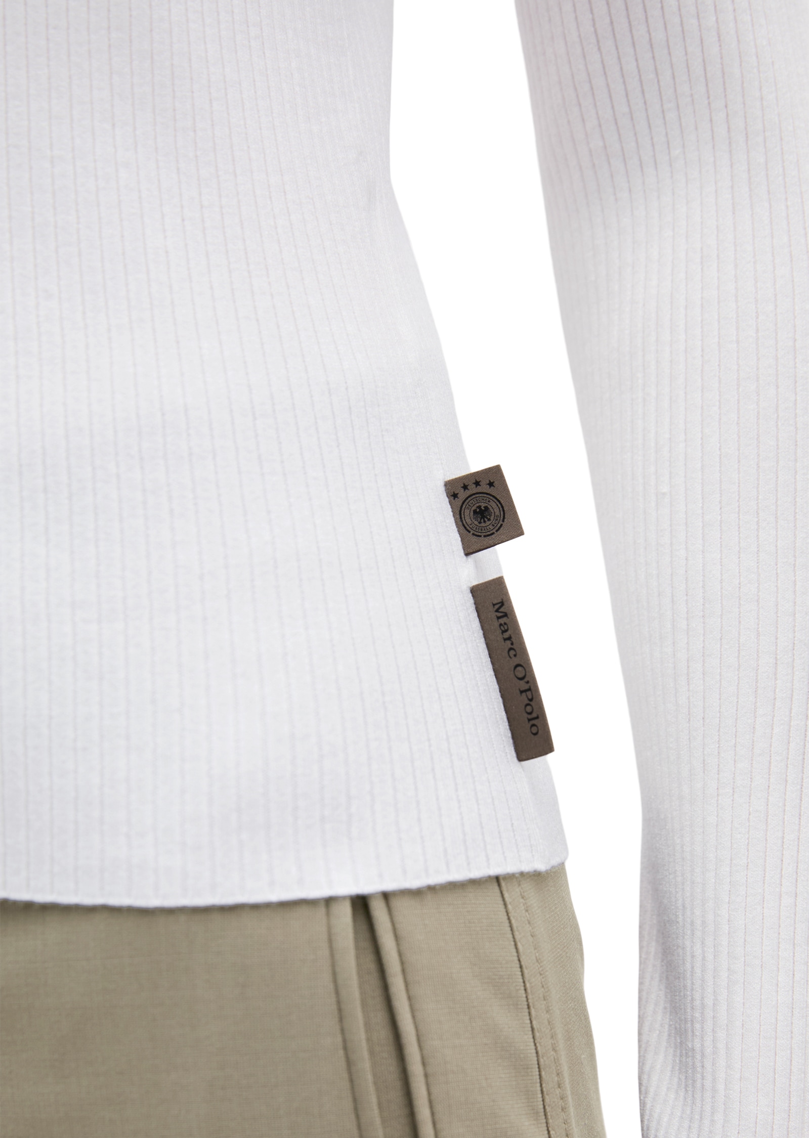 Marc O'Polo Rundhalspullover »DFB Travel Collection« aus Viskose-Mix