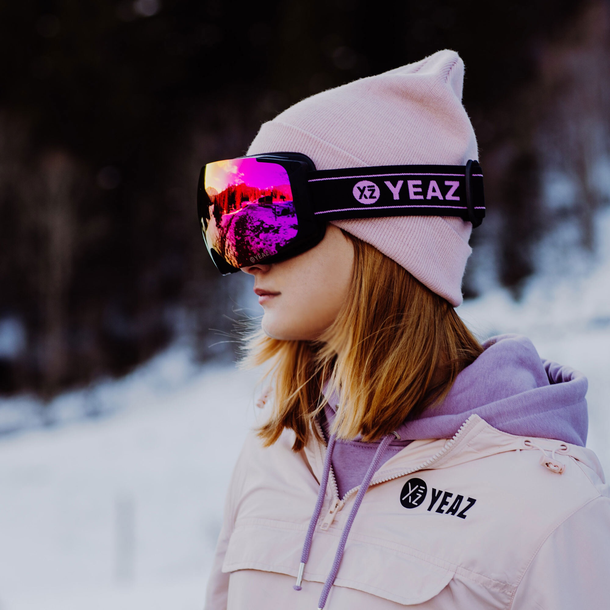 YEAZ Skibrille »Ski- und Snowboard-Brille TWEAK-X«