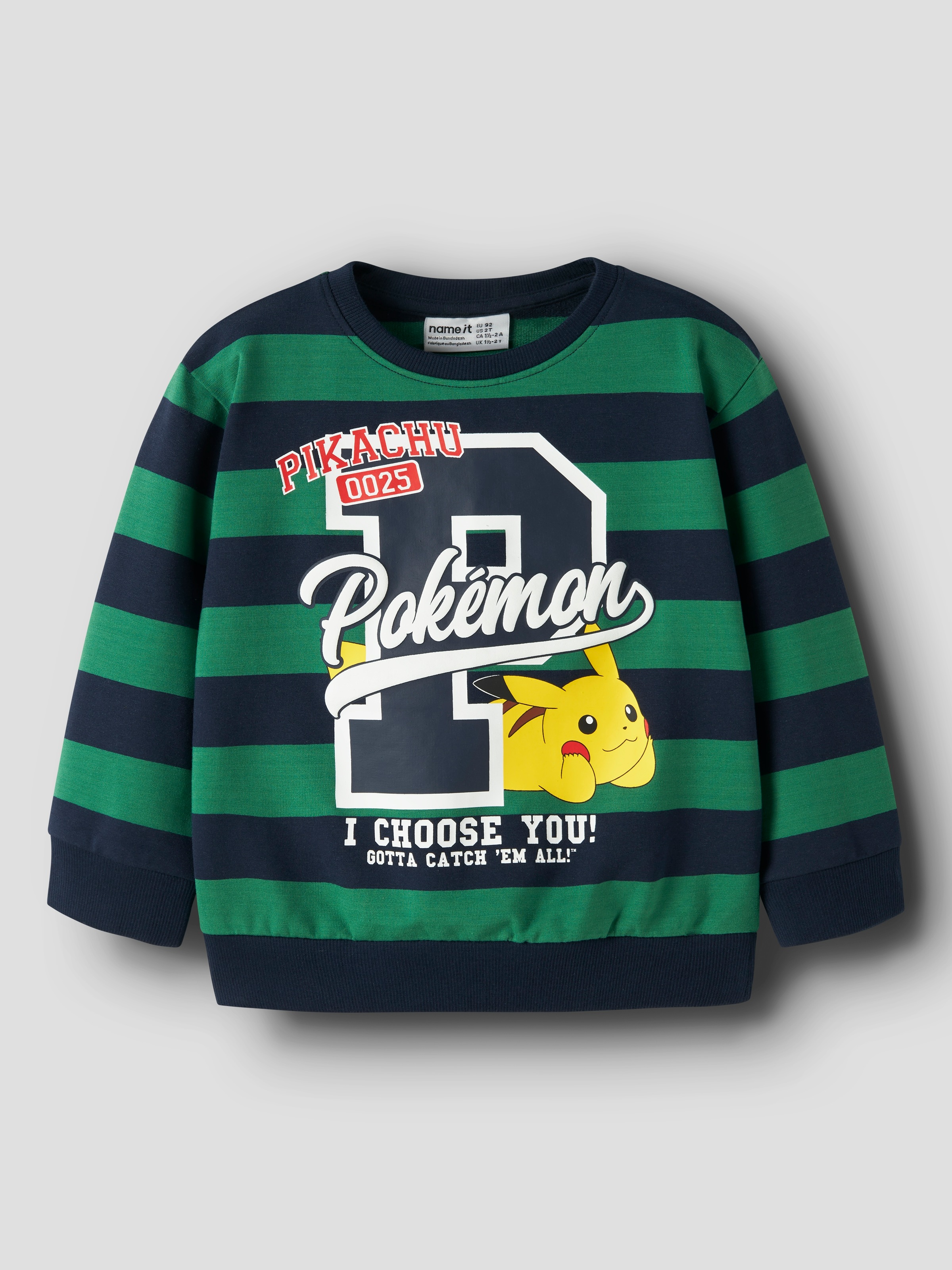 Name It Sweatshirt "NMMJOSEF POKEMON NREG SWEAT UNB SKY", Baumwollmischung, regular fit
