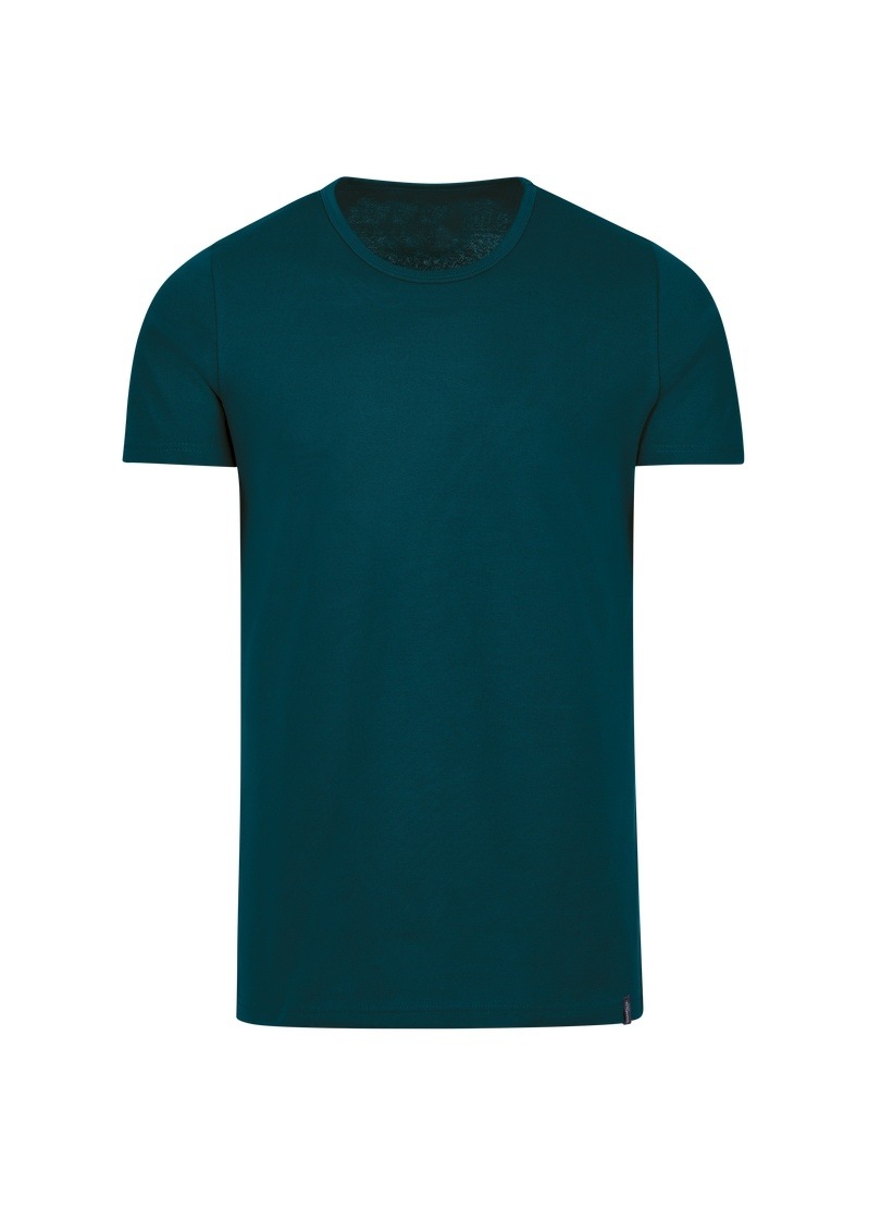 Trigema T-Shirt »TRIGEMA T-Shirt aus Baumwolle/Elastan«, (1 tlg.)
