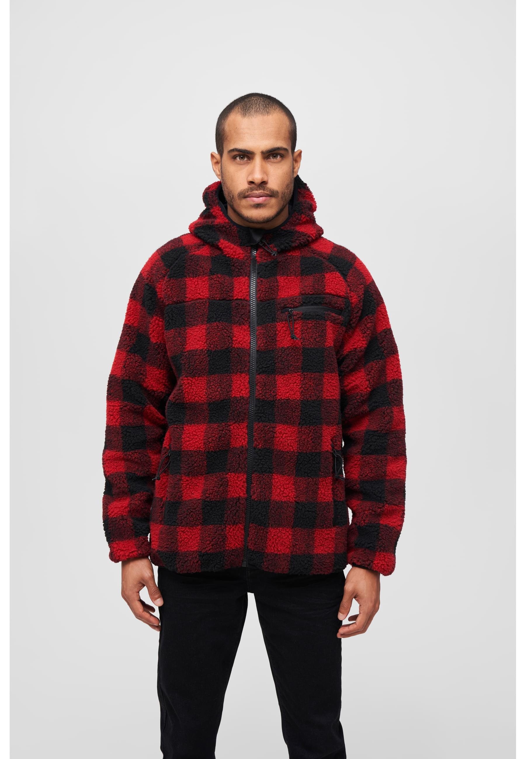 Brandit Anorak »Brandit Herren Teddyfleece Worker Jacket«, (1 St.), mit Kapuze