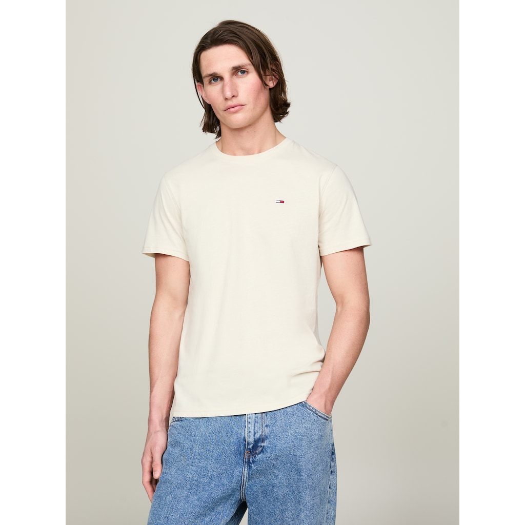 Tommy Jeans T-Shirt »TJM 2PACK SLIM JERSEY TEE«, (Packung, 2 tlg., 2er-Pack), mit Rundhalsausschnitt