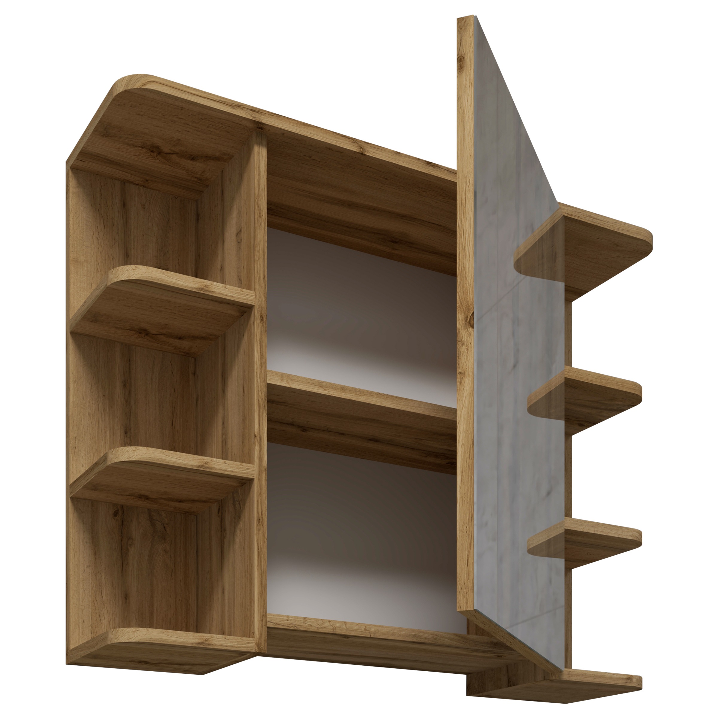 VCM Badspiegel "VCM Badschrank zeitlos  Maße ca. H. 64 x B. 80 x T. 21 cm günstig online kaufen