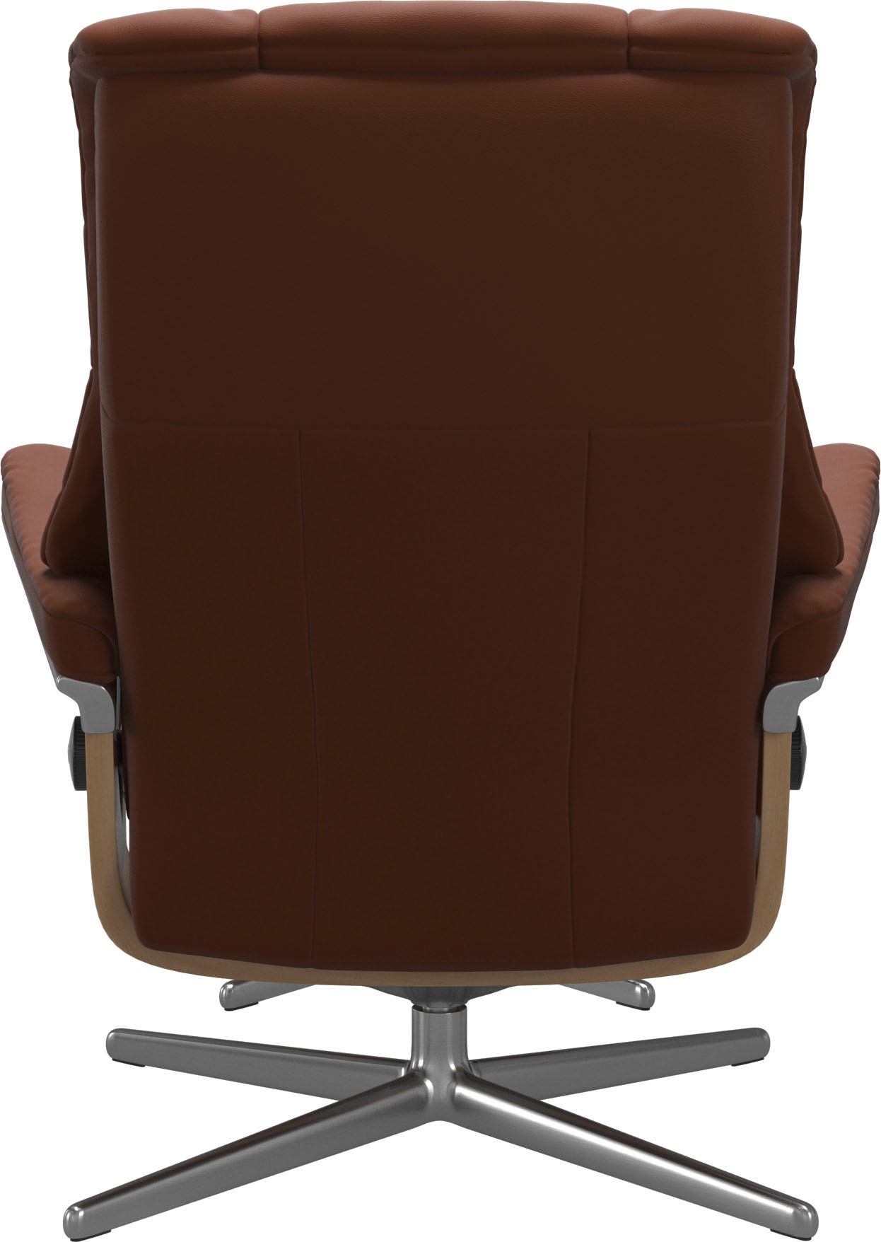 Thumbnail - Stressless Fußhocker "Mayfair" mit Cross Base, Größe S, M & L, Holzakzent Eiche
