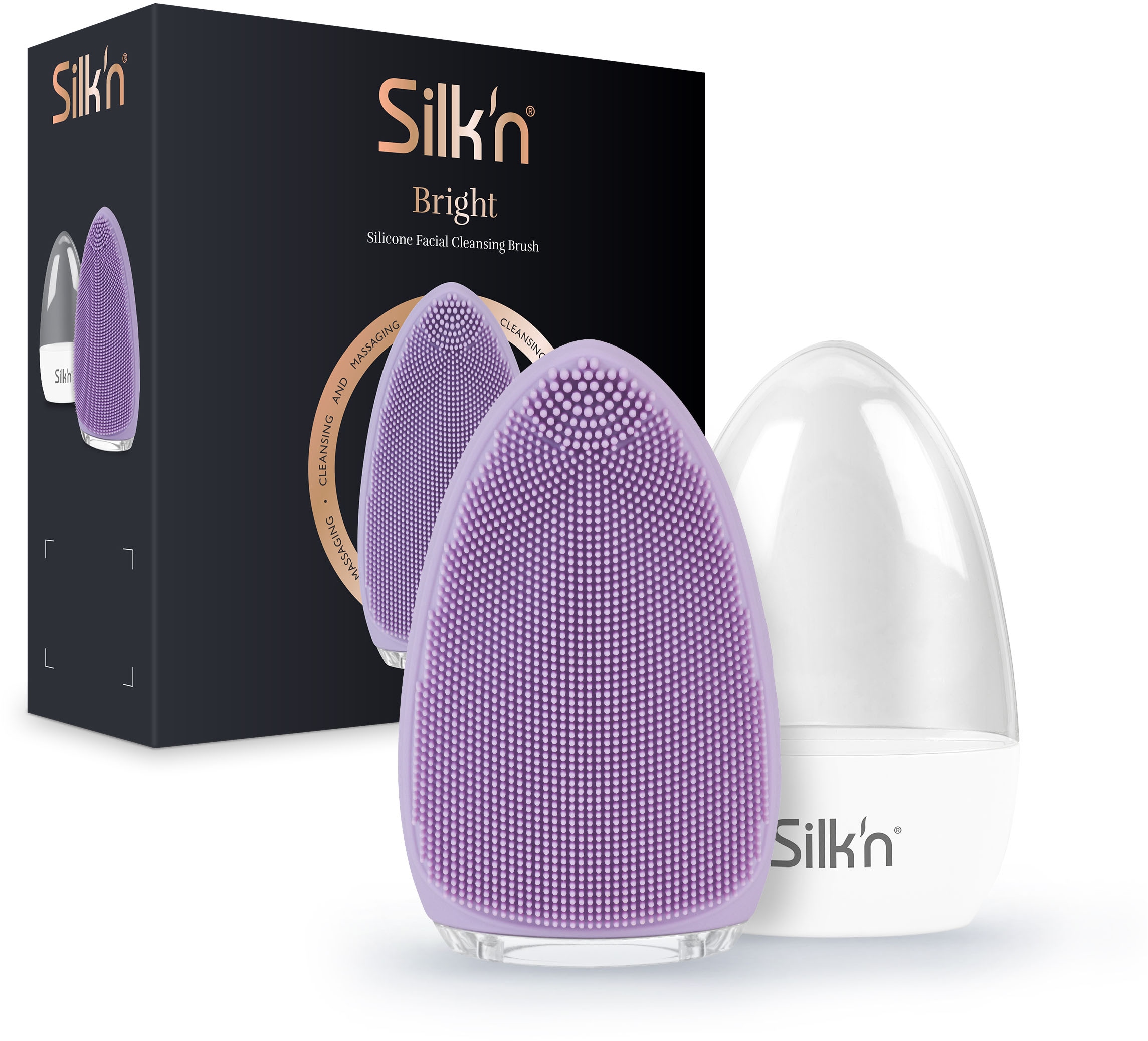 Silk'n Elektrische Gesichtsreinigungsbürste »Bright«