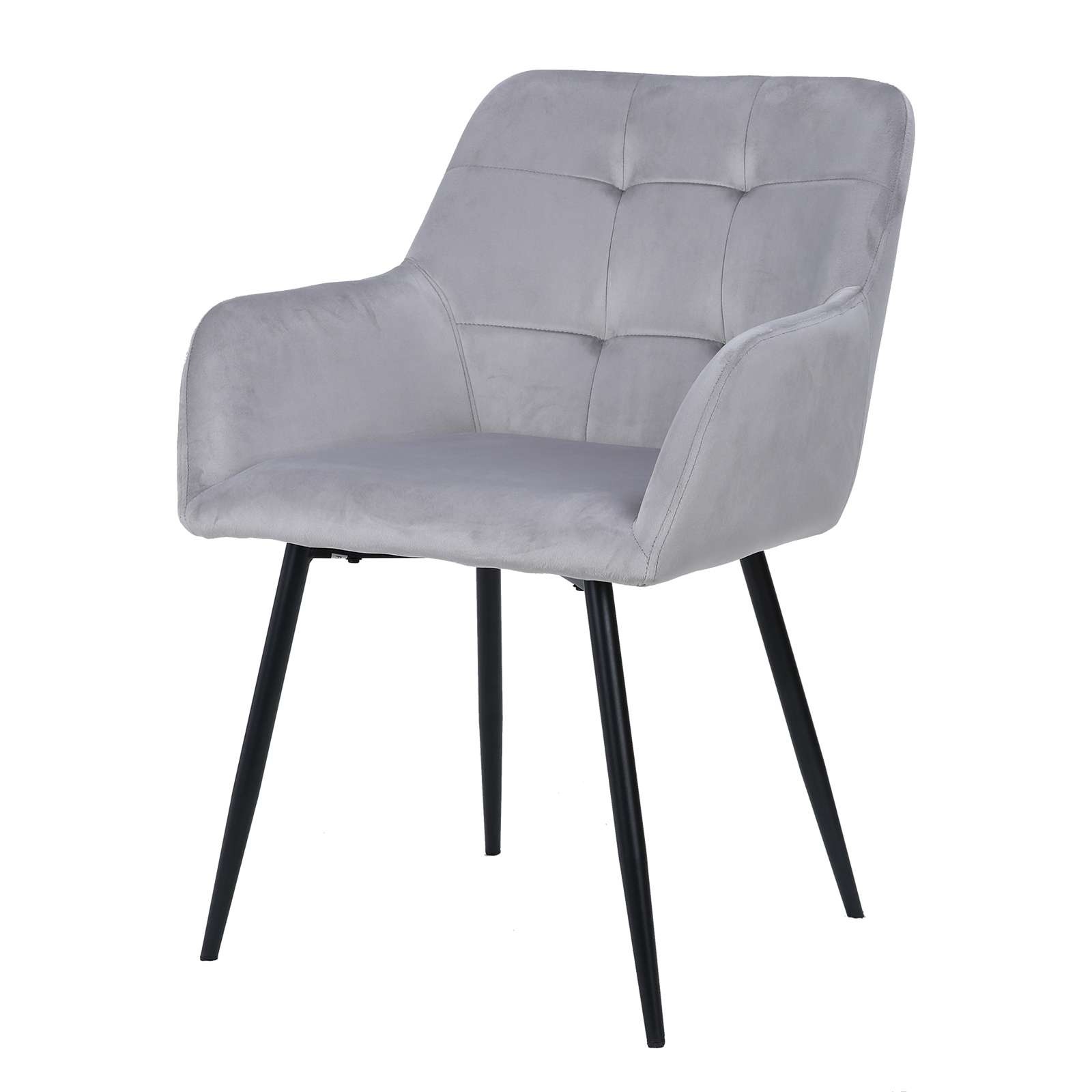 OTTO home Esszimmerstuhl »Bostony« () 2 Stk.gepolsterte Rückenlehne, Armlehne und Sitzfläche, Sitzhöhe 49 cm