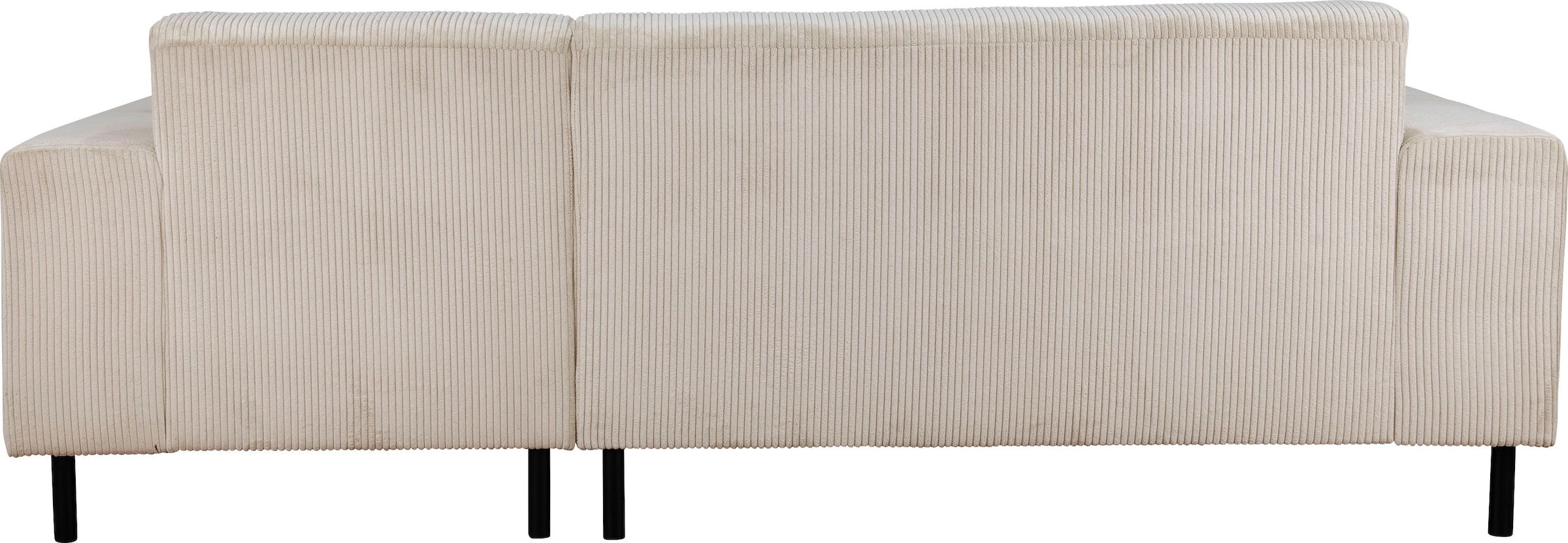 Home affaire Ecksofa »ARROS L-Form mit Wellenunterfederung, Maße B/T/H: 235/163/81 cm«, incl. Zierkissen, mit Recamiere rechts/links bestellbar, auch in Cord