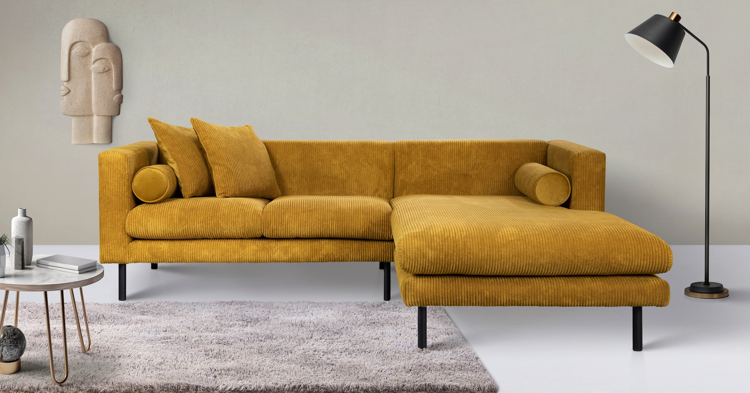Guido Maria Kretschmer Home&Living Ecksofa "Lillibeth L-Form Designsofa, Ma günstig online kaufen