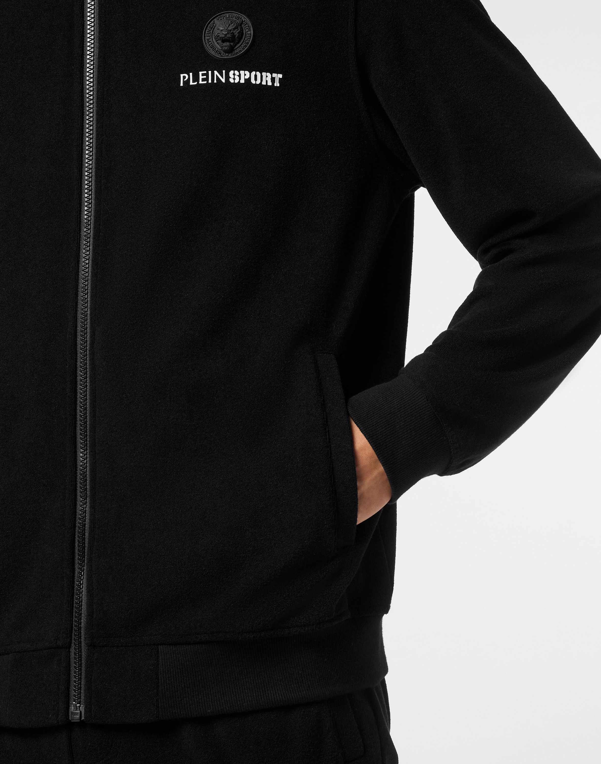 Thumbnail - PLEIN SPORT Kapuzensweatjacke "Kapuzen-Sweatjacket"