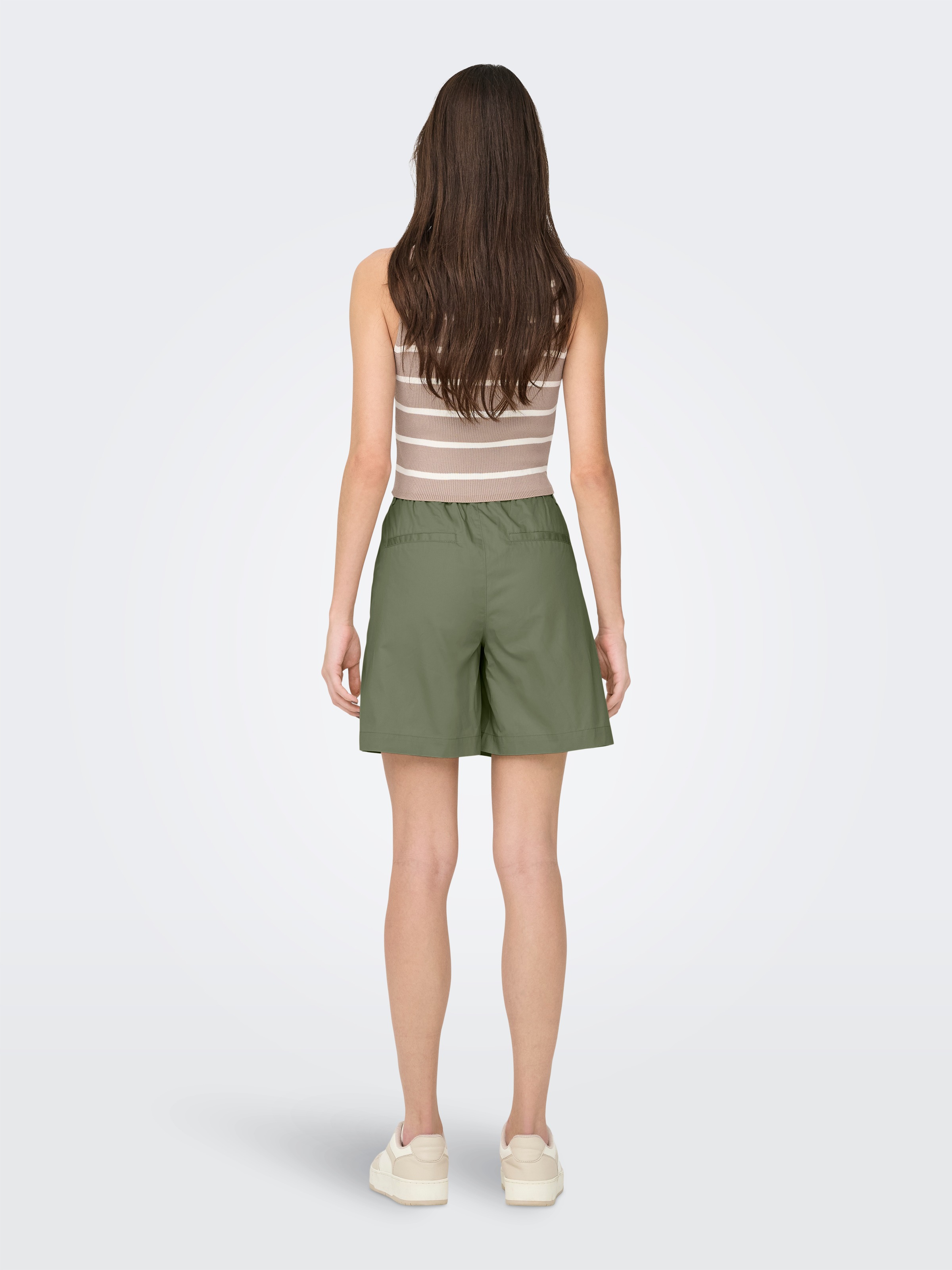 ONLY Shorts "ONLZORA MW BERMUDA SHORTS PNT" günstig online kaufen