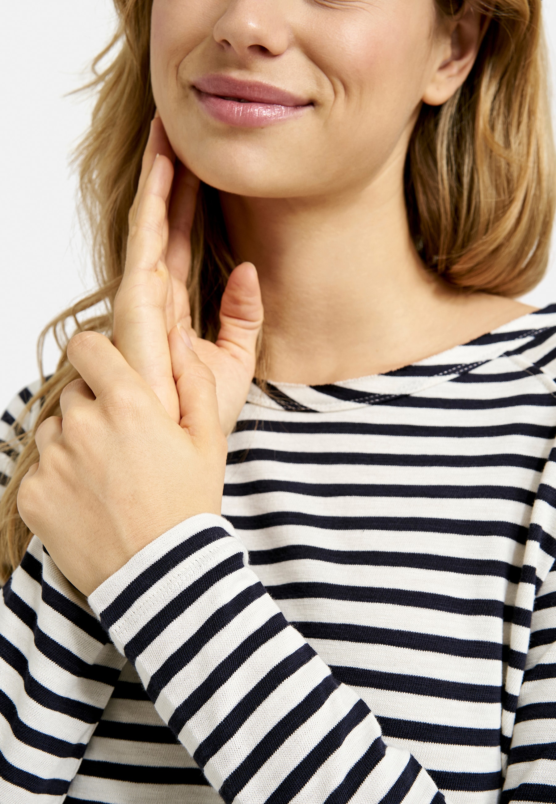 Smith & Soul Langarmshirt aus Baumwolle, Rundhals