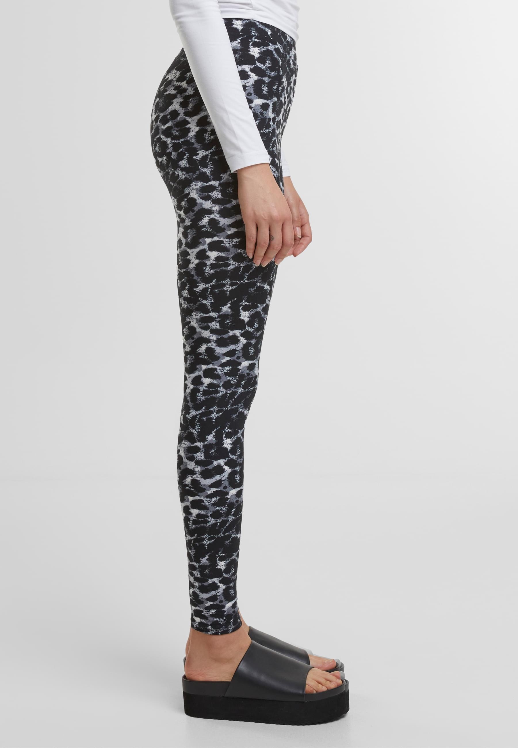 URBAN CLASSICS Leggings »Urban Classics Damen Ladies Soft AOP Leggings«, (1 tlg.)