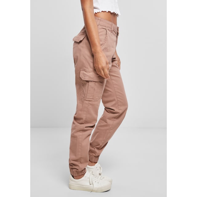 Black Friday URBAN CLASSICS Cargohose »Damen Ladies High Waist Cargo  Pants«, (1 tlg.) | BAUR