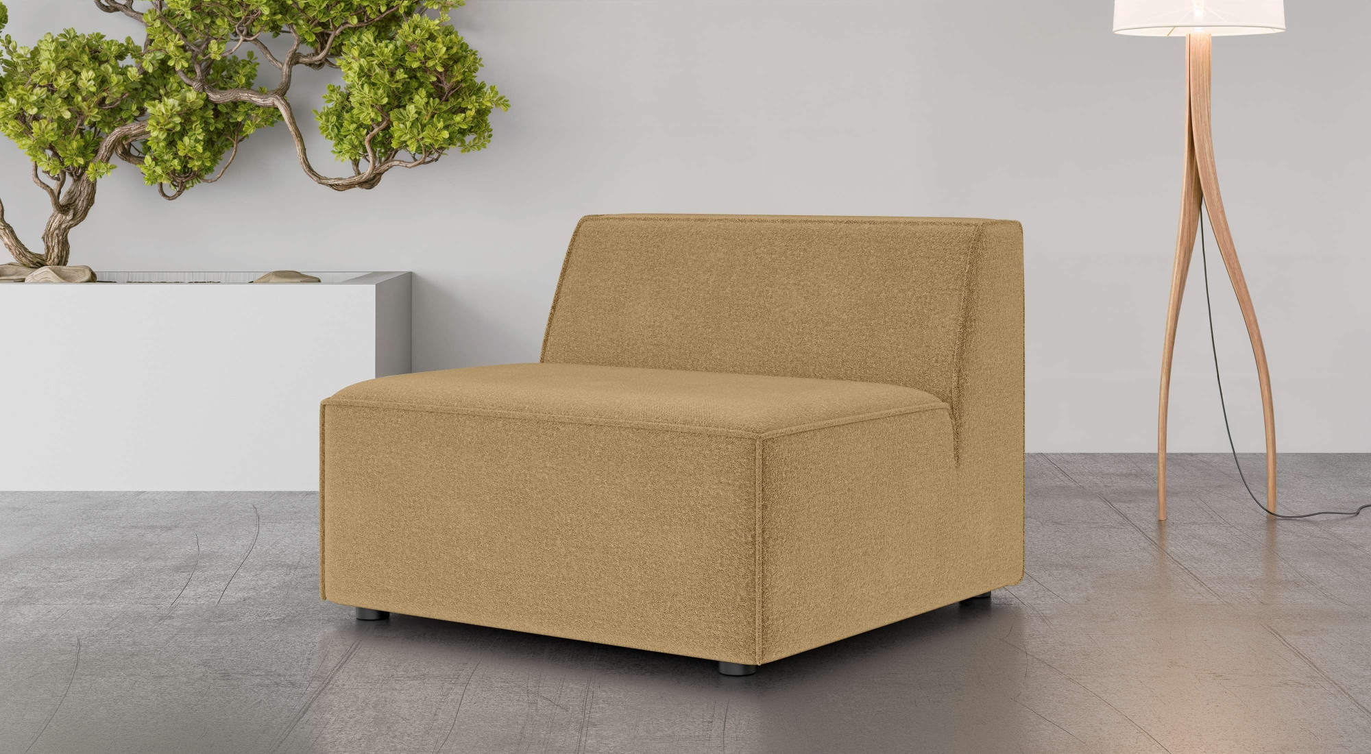 INOSIGN Sessel "Bequemer Sessel Cavan, Maße B/T/H: 90/90/72 cm", ohne Armle günstig online kaufen