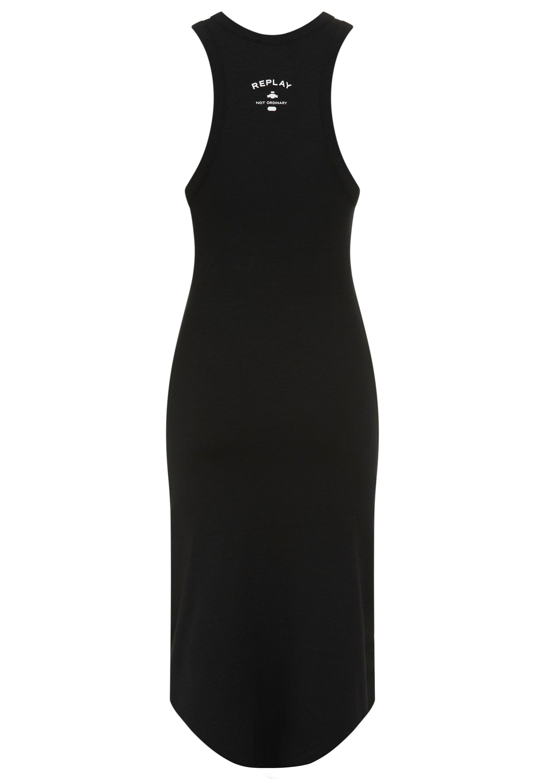 Replay Jerseykleid in gerippter Struktur, figurbetont günstig online kaufen