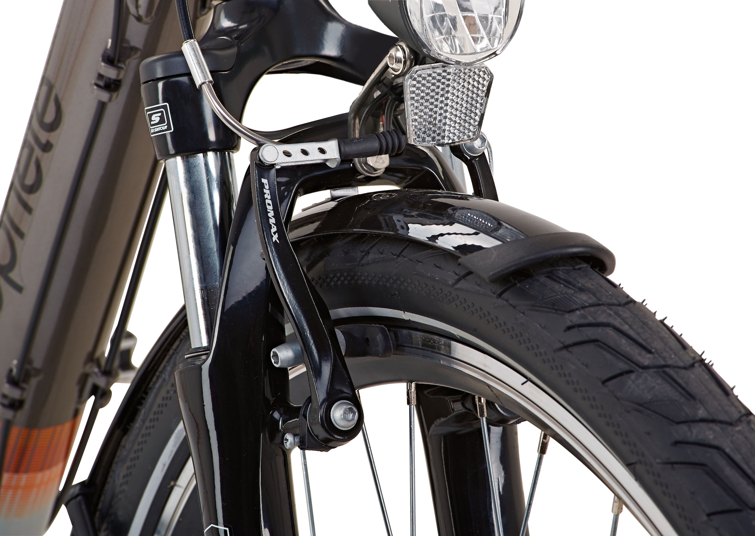 Mittelmotor Nexus, 7 Gang, BAUR mit Seitentasche«, Seitentasche) Prophete pro Shimano, (Set, | 250 W, inkl. »Geniesser E-Bike
