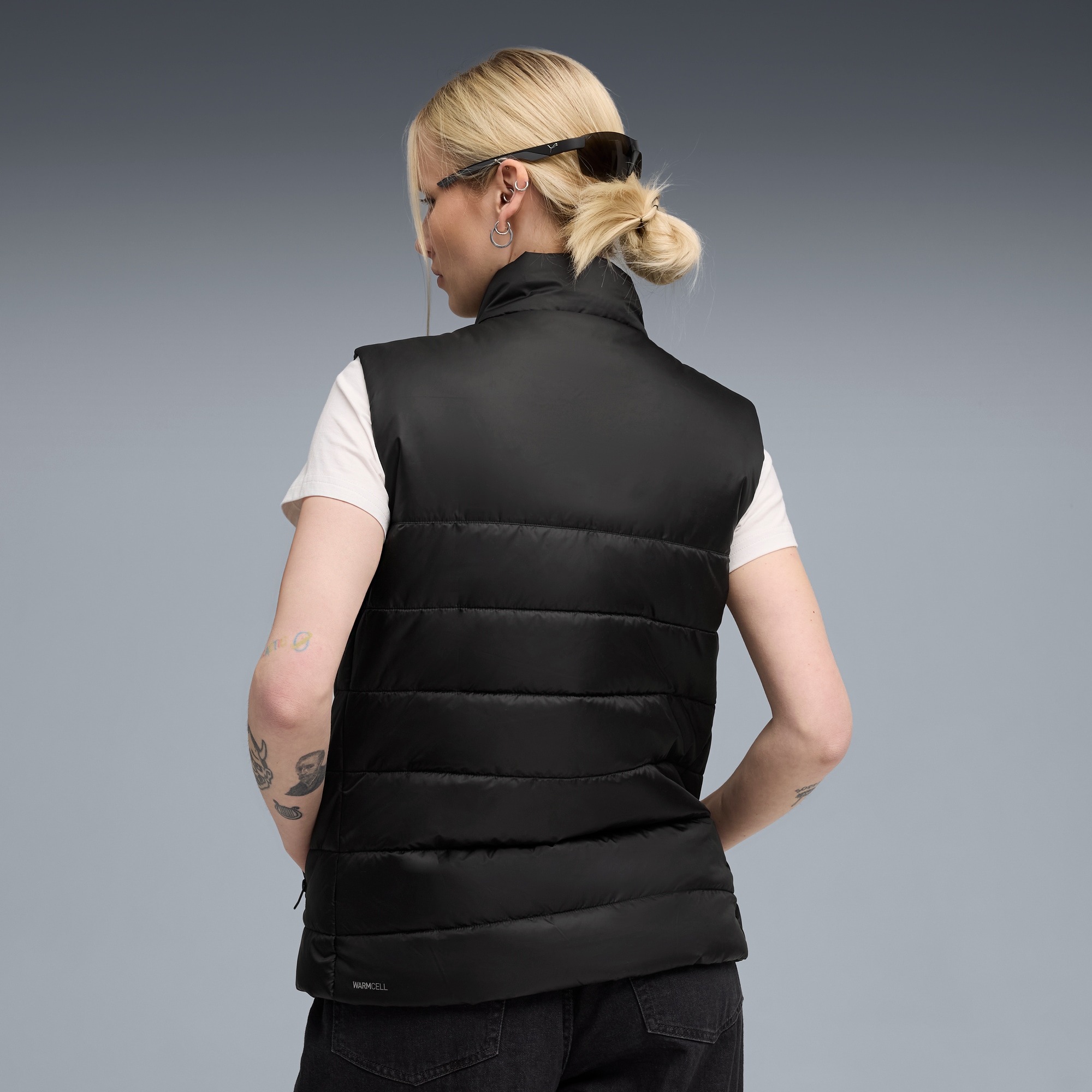 PUMA Winterjacke »ESS PADDED VEST«, ohne Kapuze