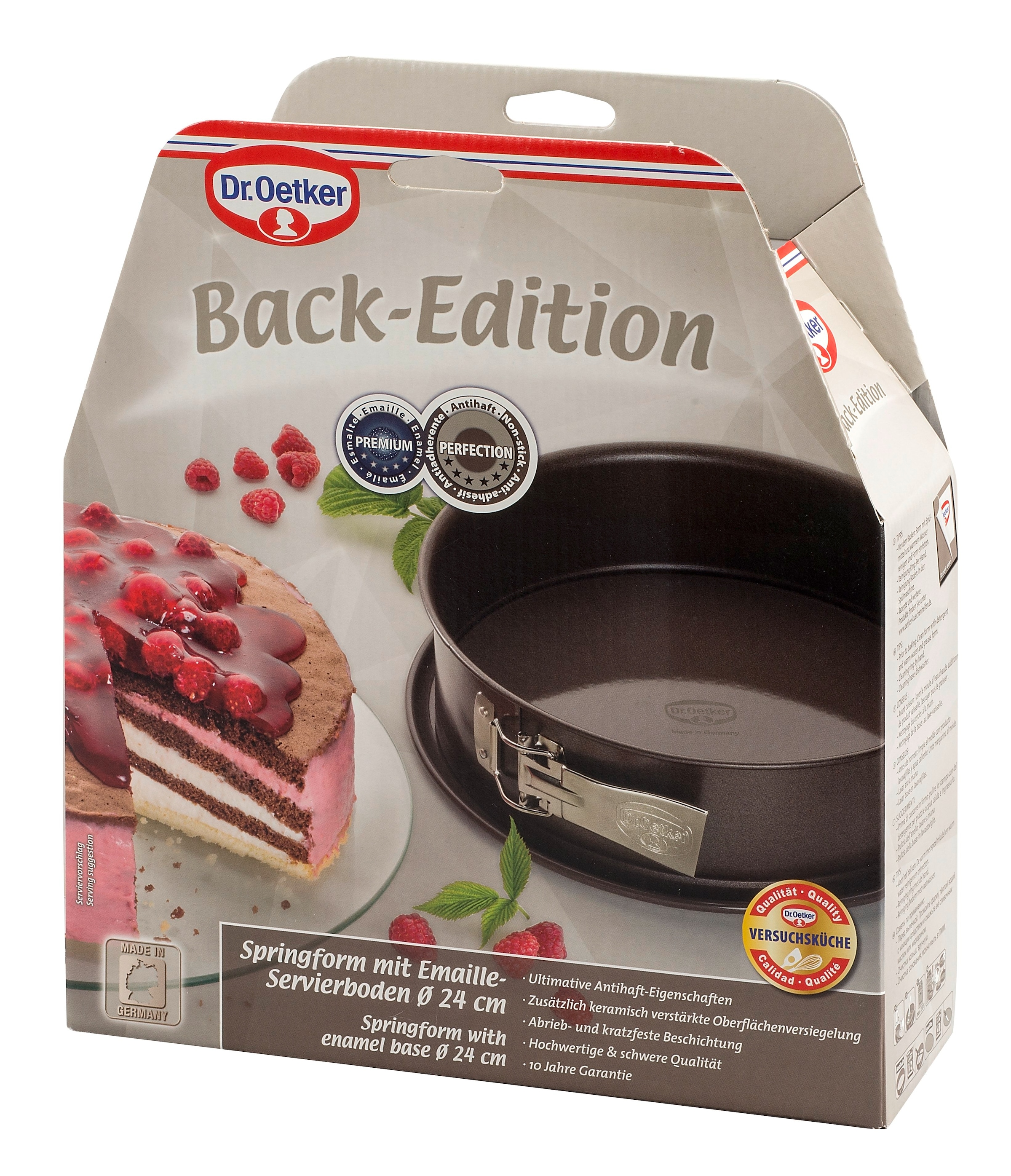 Dr. Oetker Springform »Back-Edition, mit Emaille-Servierboden«
