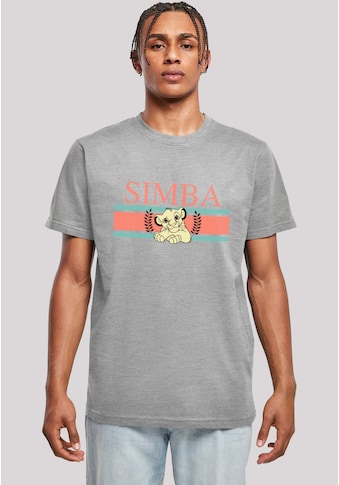 T-Shirt »Disney König der Löwen Simba Stripes«