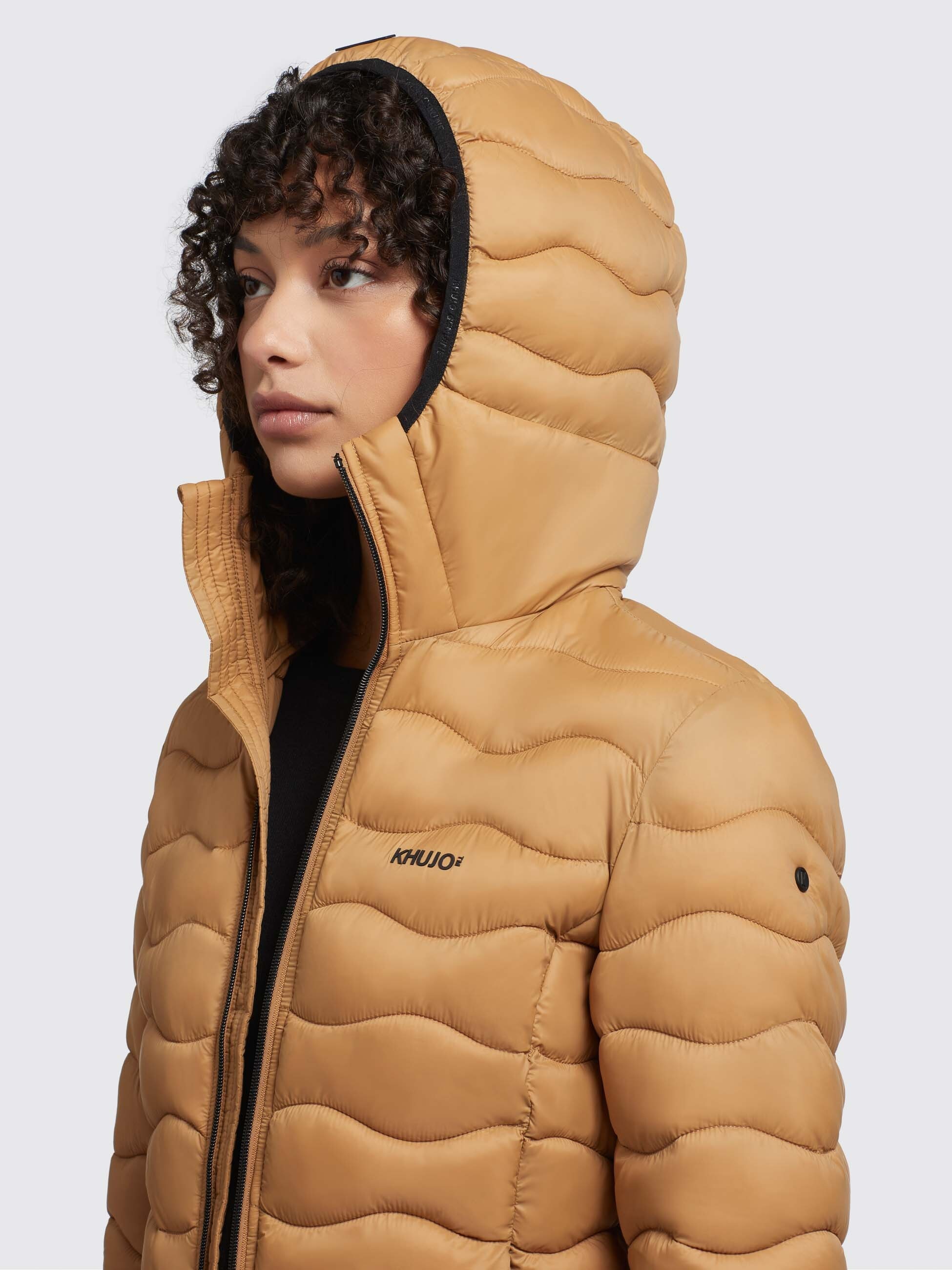 khujo Steppjacke »NANNA2«, mit Kapuze