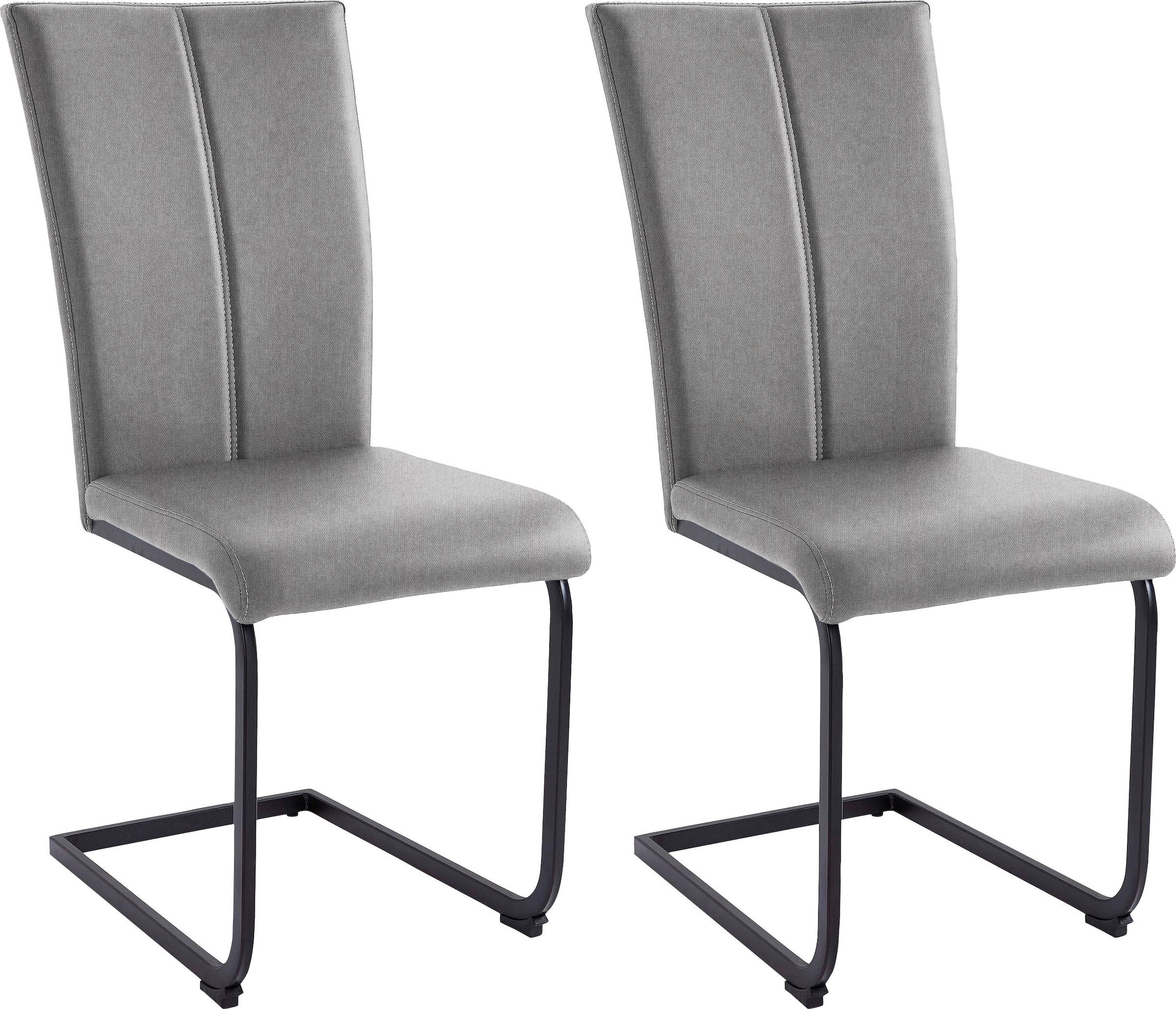 Home affaire Freischwinger "Nils" (Set) 2 Stk.Stuhl belastbar bis 120 Kg, G günstig online kaufen