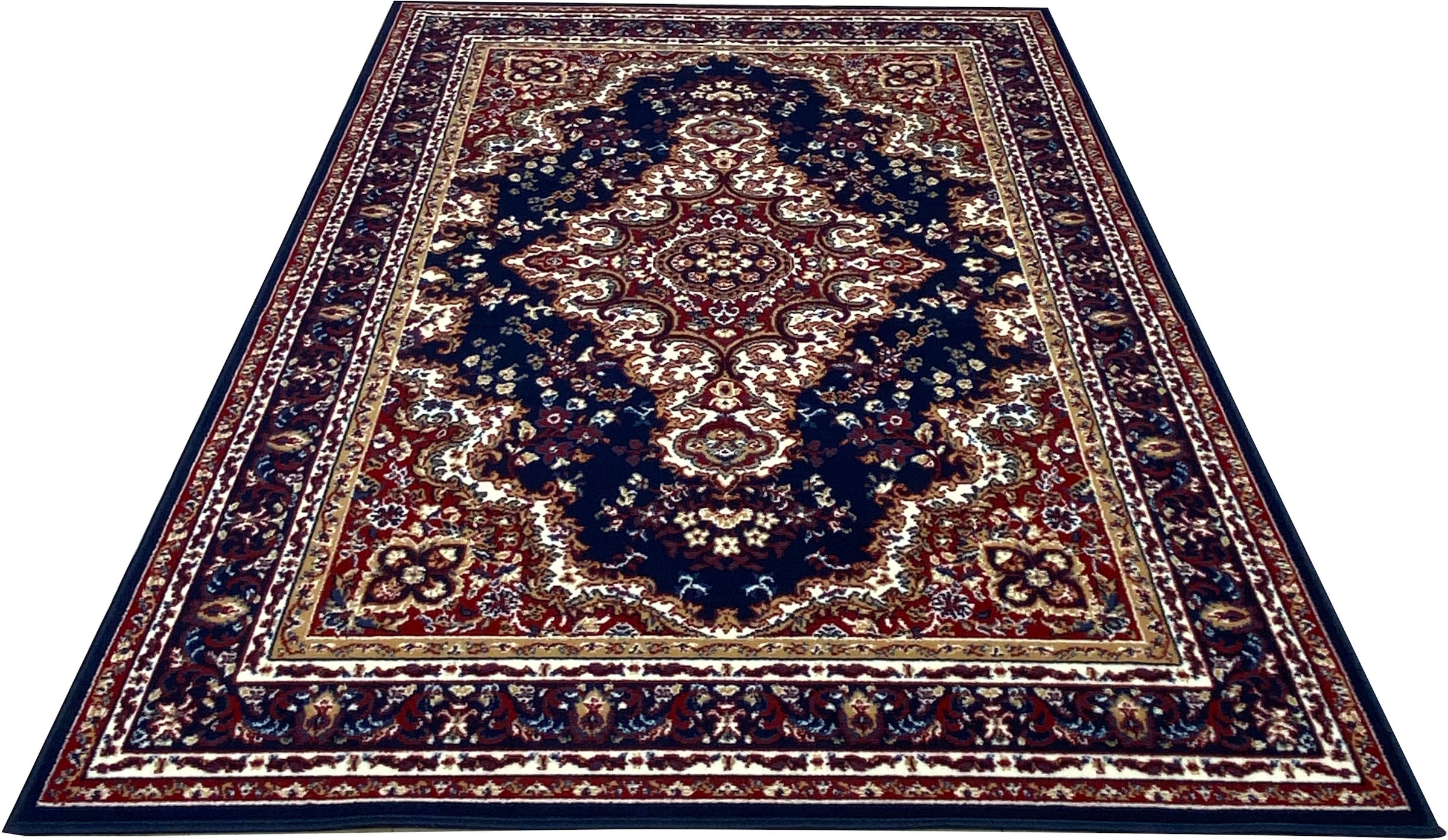 Teppich »Oriental«, rechteckig, Orient-Optik, mit Bordüre, Teppich, Kurzflor, Weich,...