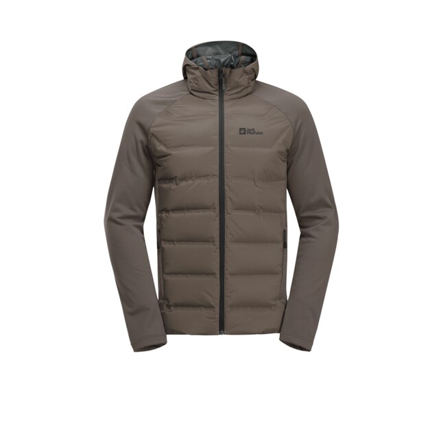 Jack Wolfskin Fleecejacke »TASMAN DOWN HYBRID M«, mit Kapuze, wärmende  Hybrid-Kapuzenjacke für jeden Trail ▷ kaufen | BAUR