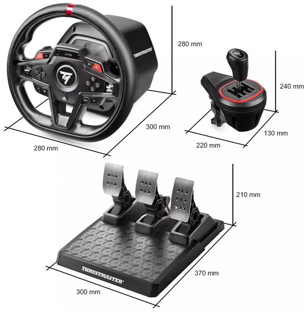 Thrustmaster Gaming-Lenkrad »T-248R Shifter Pack«