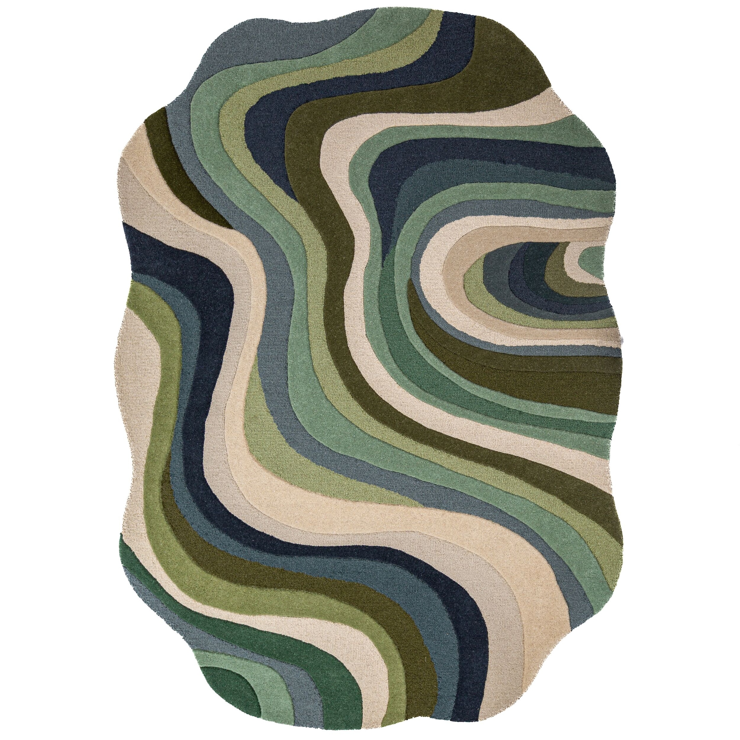 FLAIR RUGS Wollteppich »Envy Wollteppich« rechteckig 10 mm Höhe