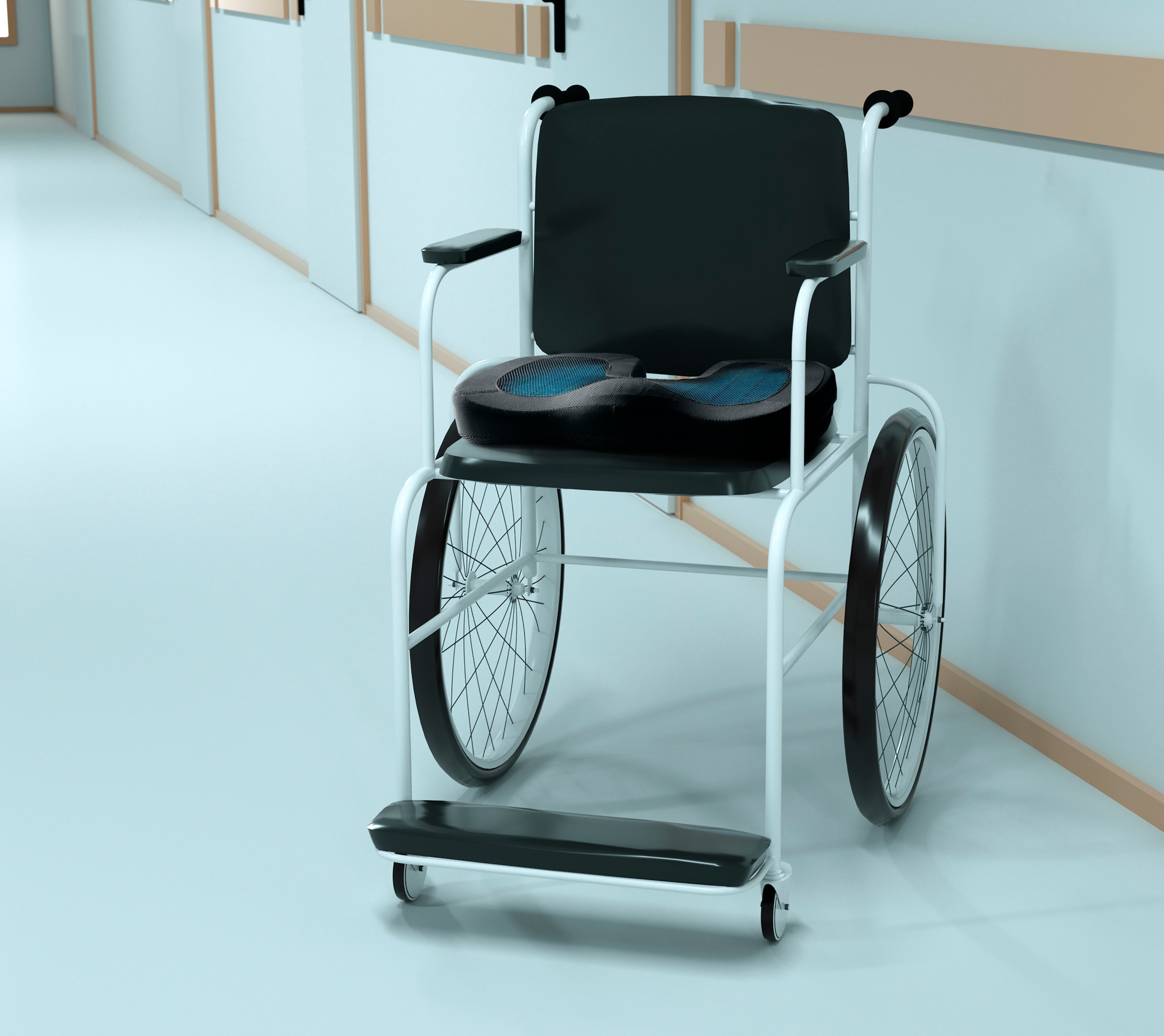 Technaxx Sitzauflage »Lifenaxx Sitzkissen LX-014«, Viskoelastischer Schaum mit Memory-Effekt und kühlender Geleinlage