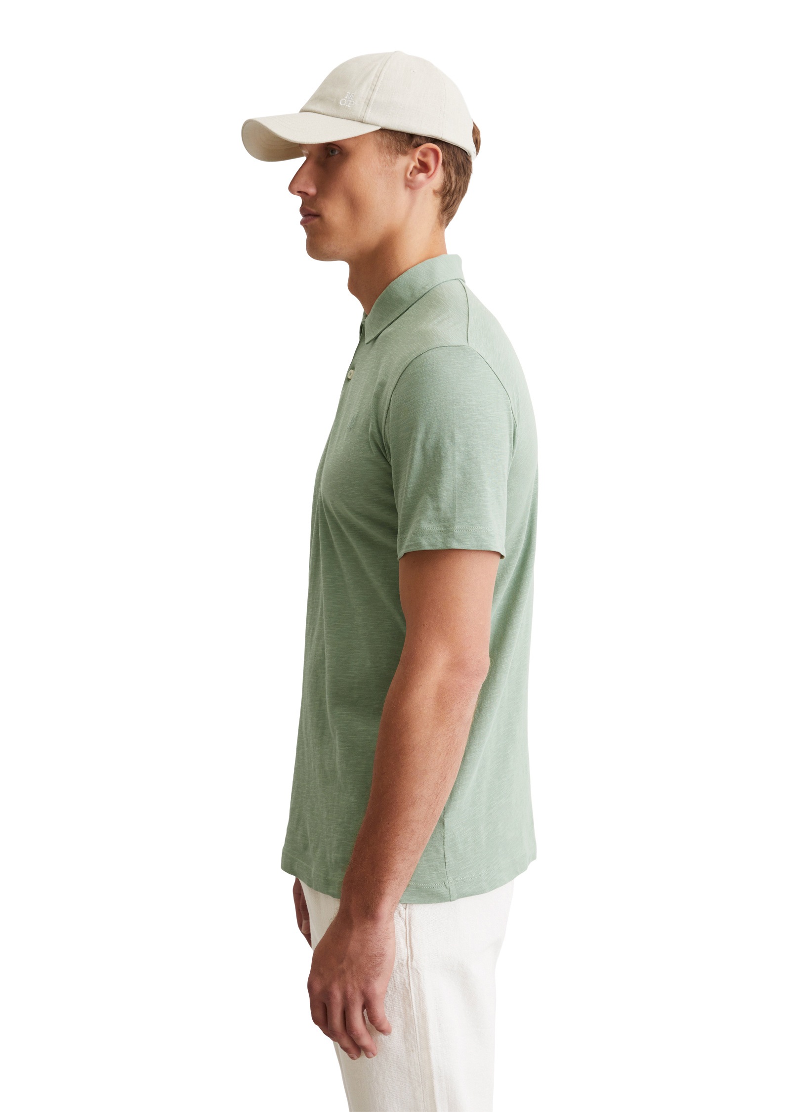 Marc O'Polo Poloshirt mit lebendiger, bewegter Oberfläche günstig online kaufen