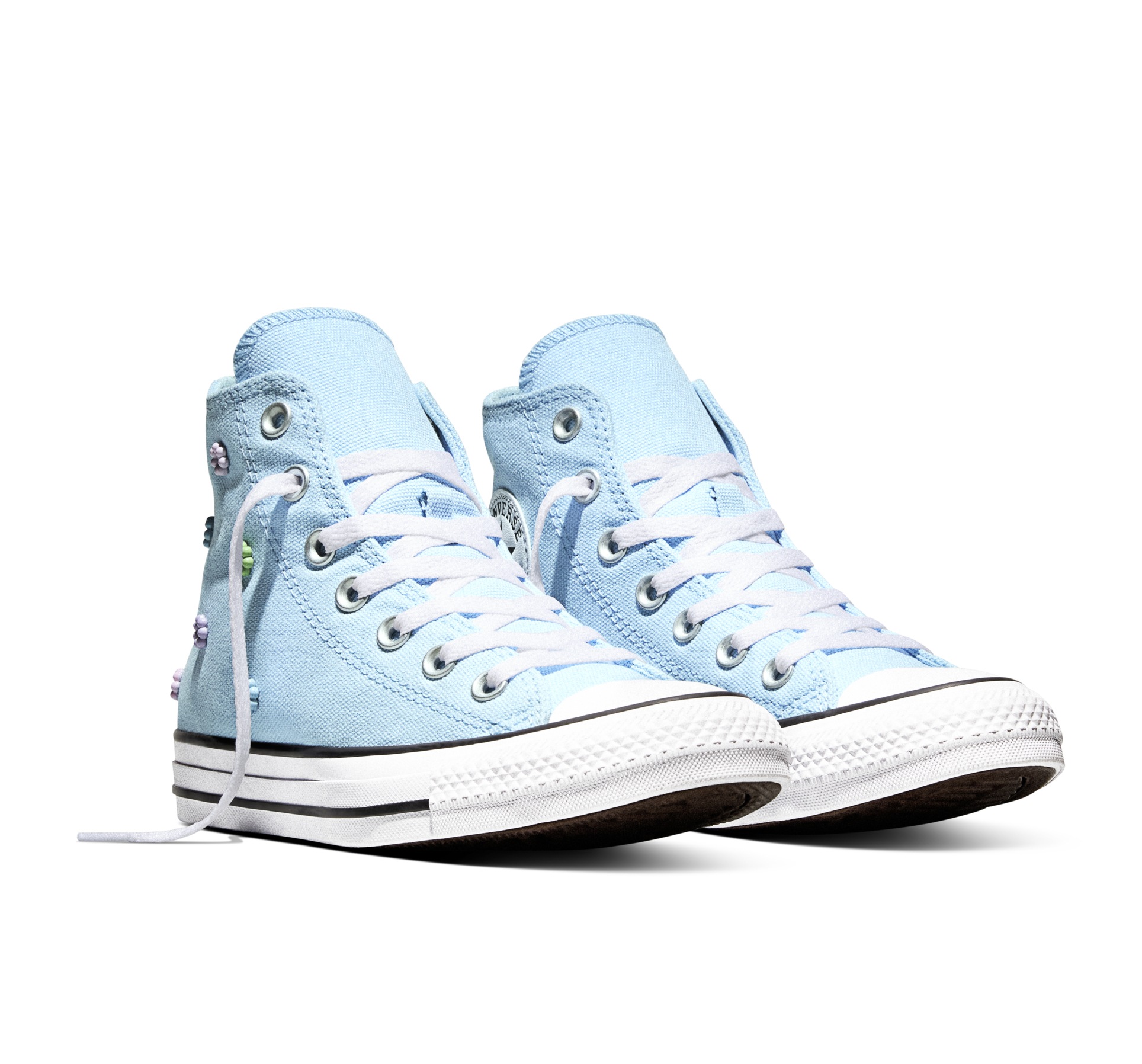 Converse Sneaker "CHUCK TAYLOR ALL STAR STUDDED FLORAL" für Erwachsene, mit profiliertem Laufsohlenprofil, mit Schnürung